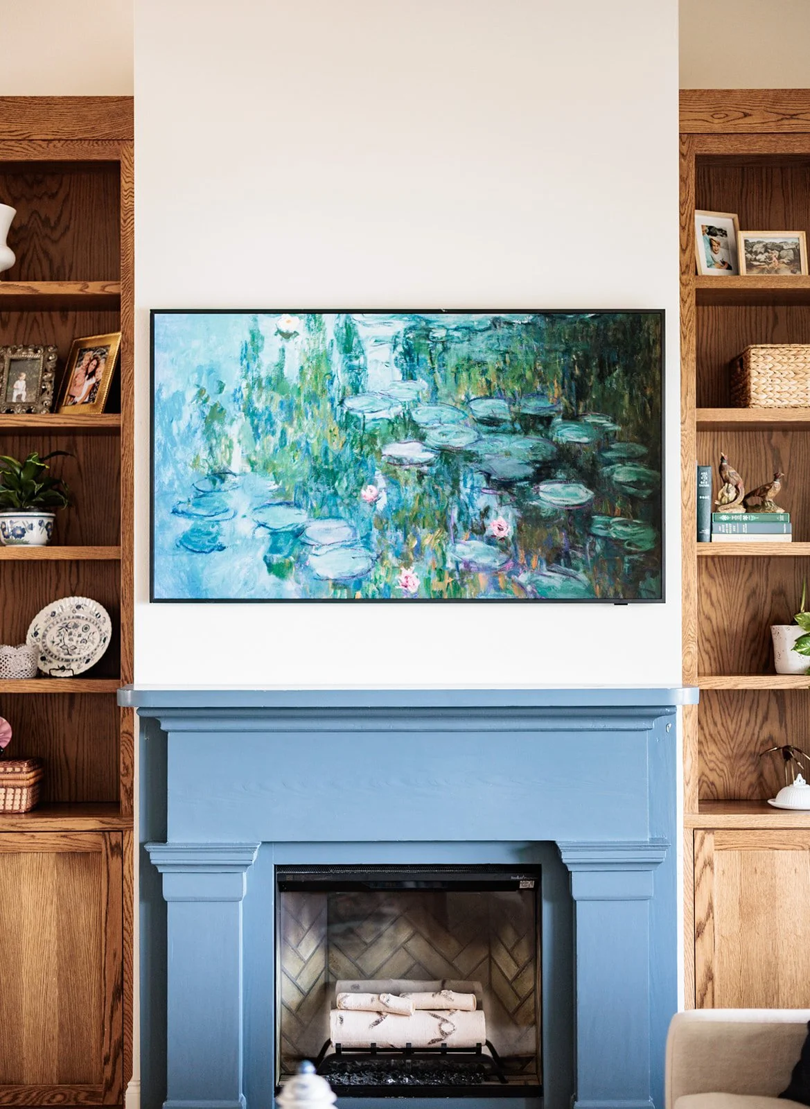Jaunty_J_Interiors_Bay_House_Gulf_Breeze_FL_Antique_Fireplace.jpg.jpg