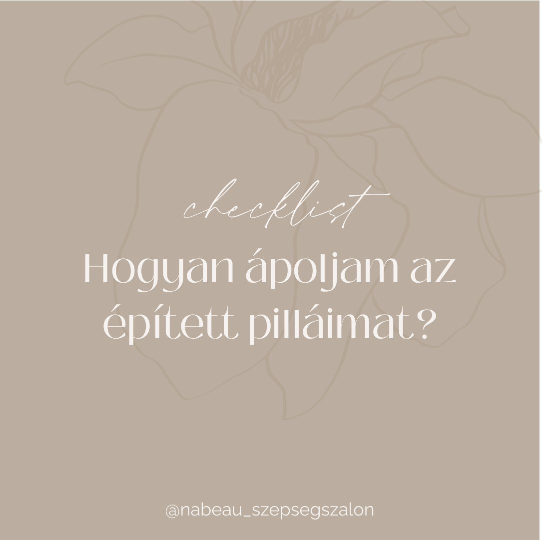 Szereted a d&uacute;s, hossz&uacute; pill&aacute;kat, amik minden pillanatban ragyognak? ✨🦋 Akkor val&oacute;sz&iacute;nűleg Te is az &eacute;p&iacute;tett műszempill&aacute;k h&iacute;ve vagy! De hogy megőrizd ezeket a csod&aacute;latos pill&aacute