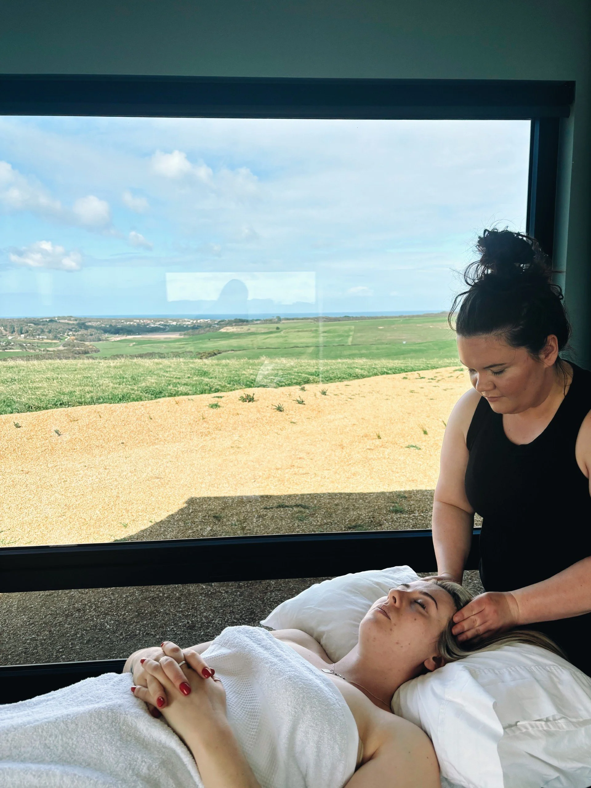 Guests can arrange relaxing massages when they stay at Port Cottage and Port Farm