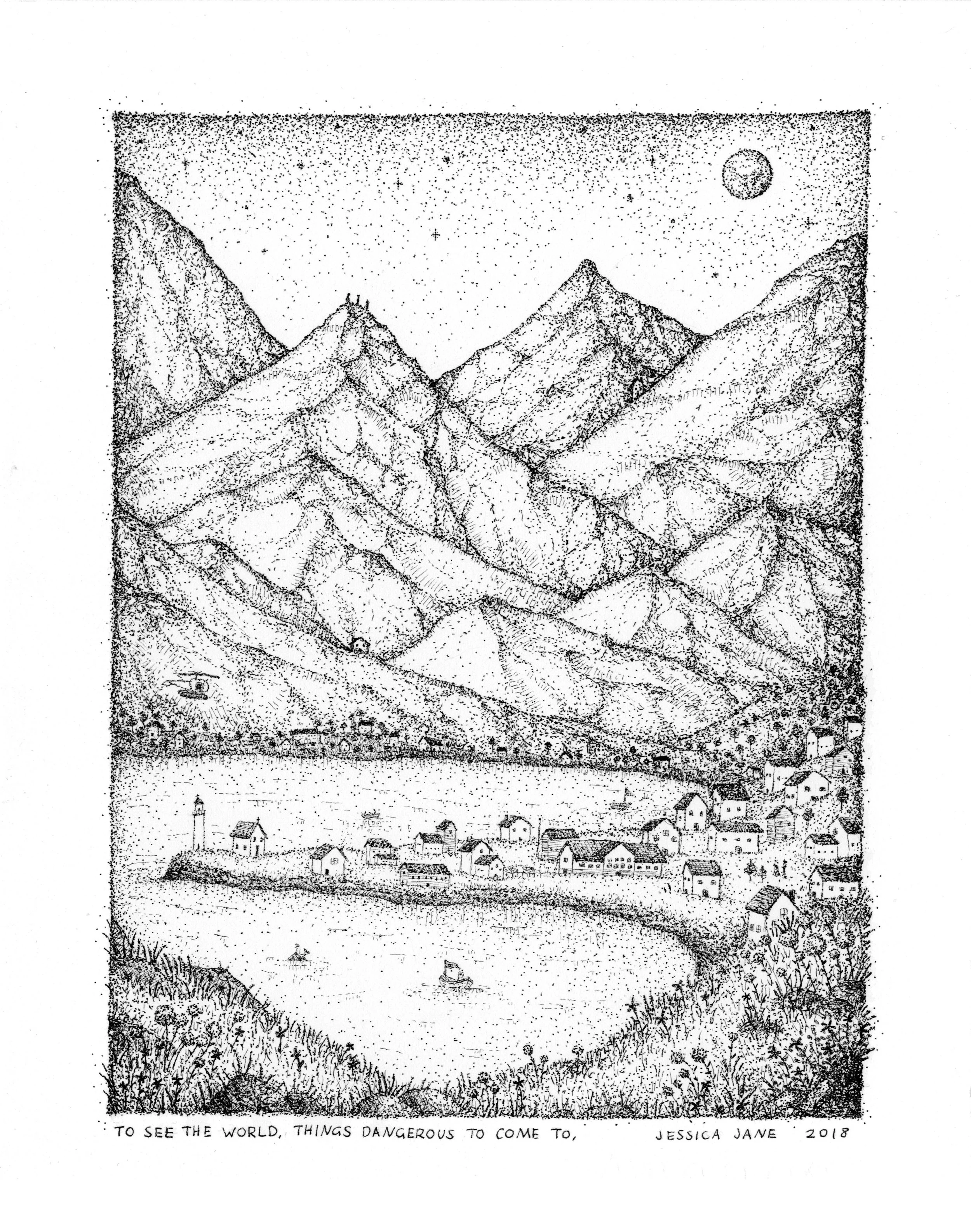 TO SEE THE WORLD, THINGS DANGEROUS TO COME TO