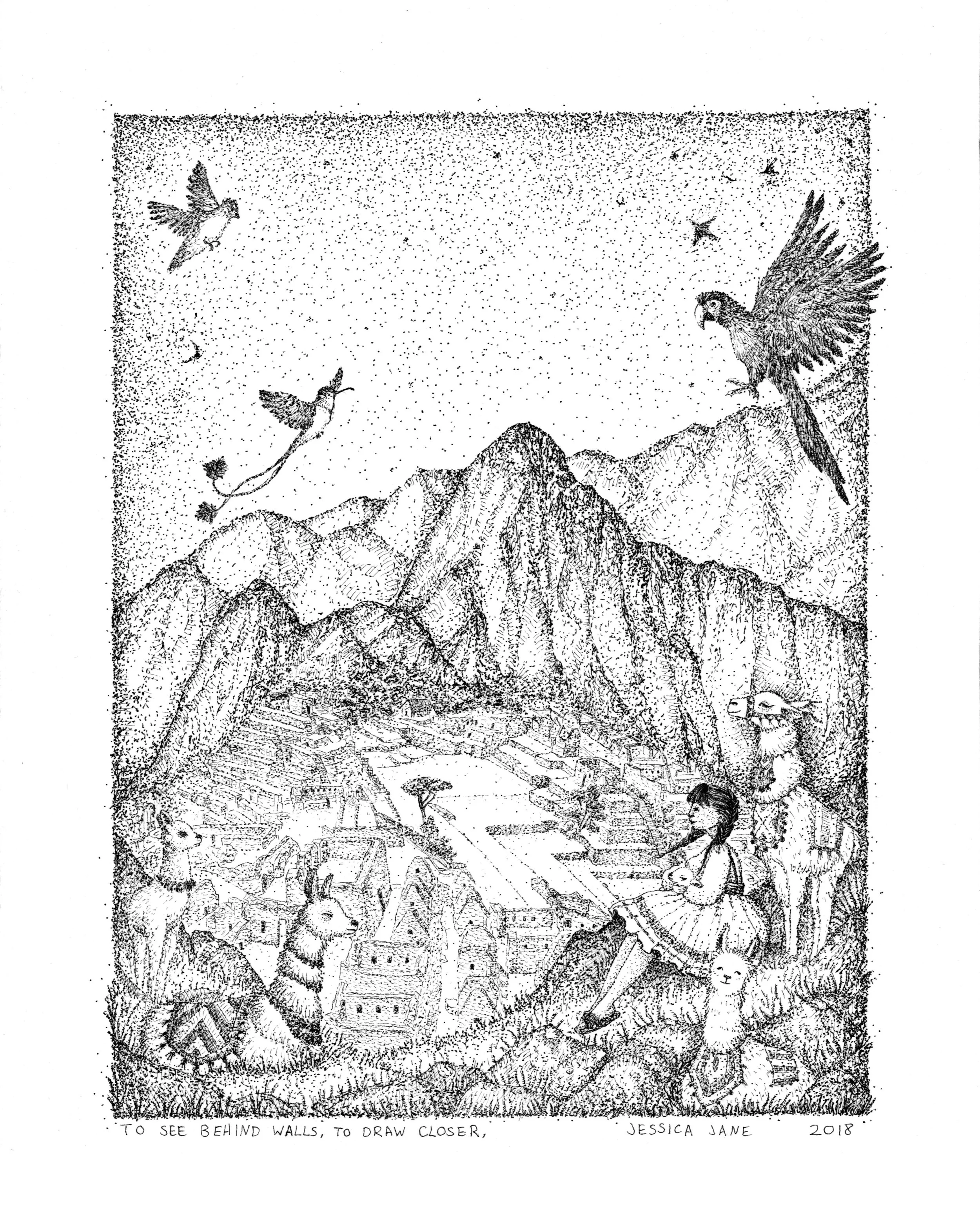 TO SEE BEHIND WALLS, TO DRAW CLOSER