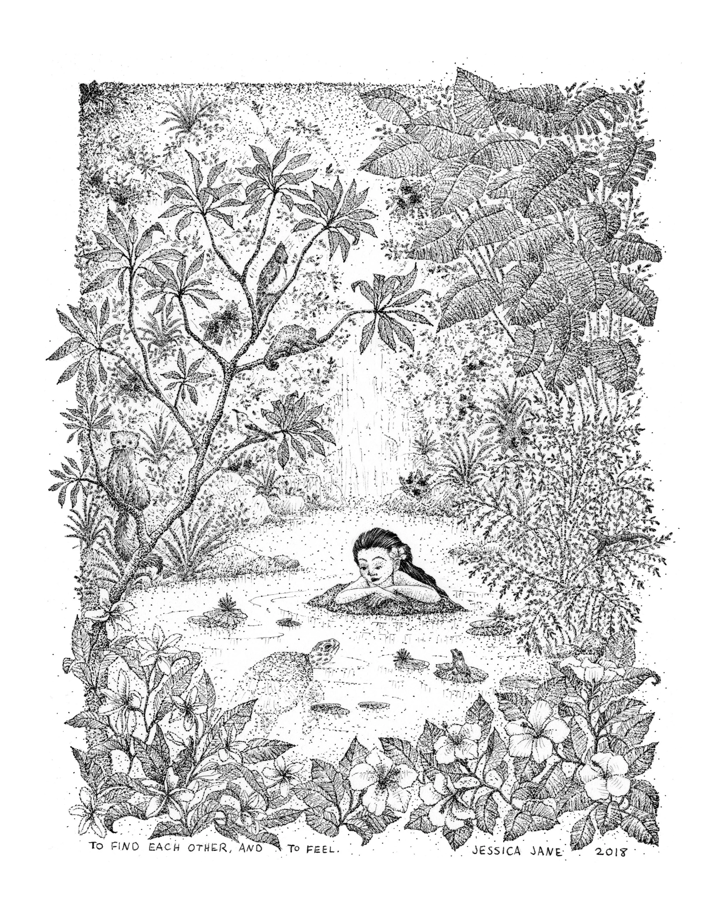 TO FIND EACH OTHER, AND TO FEEL