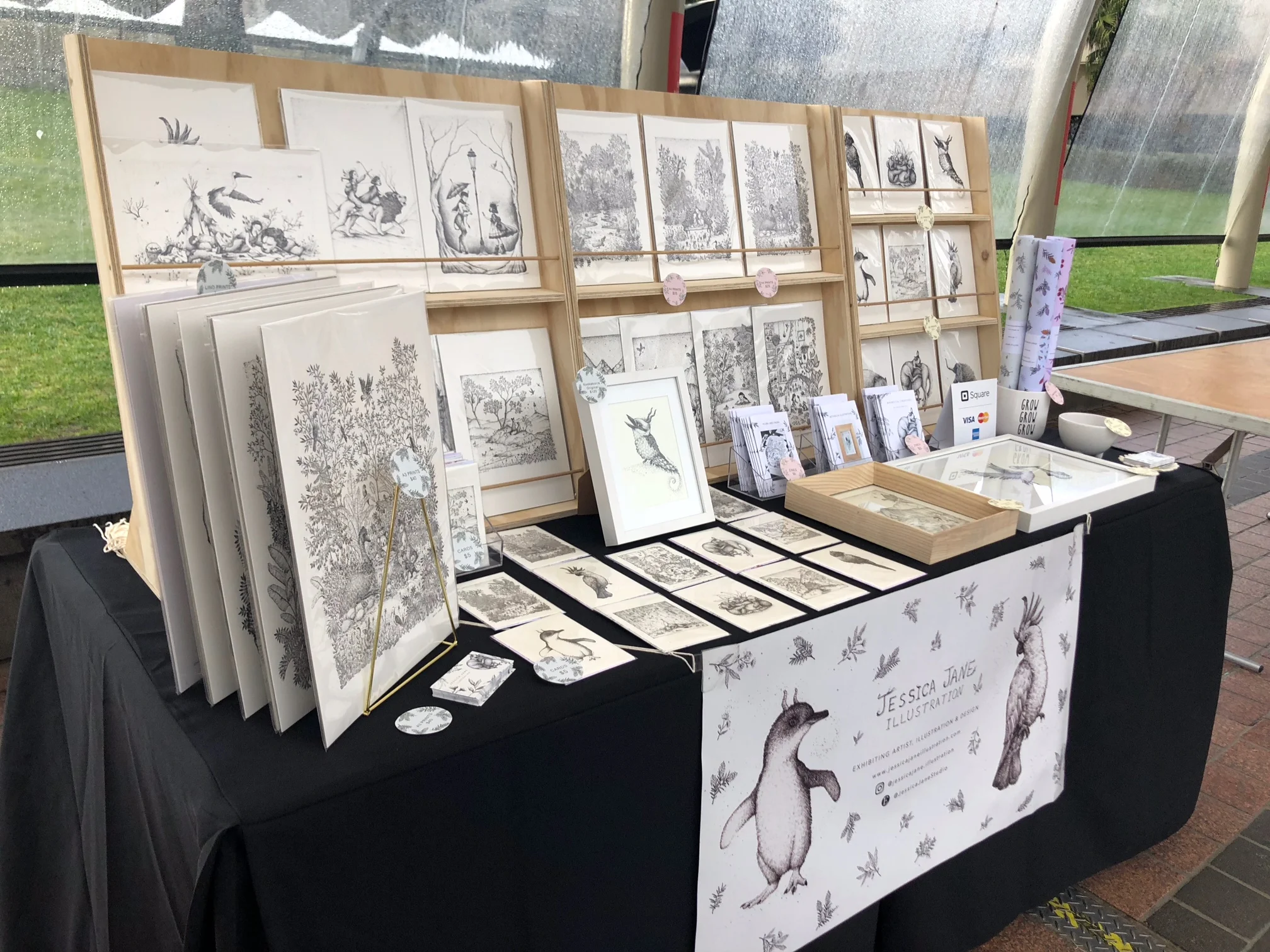 Flemington Racecourse twilight Market