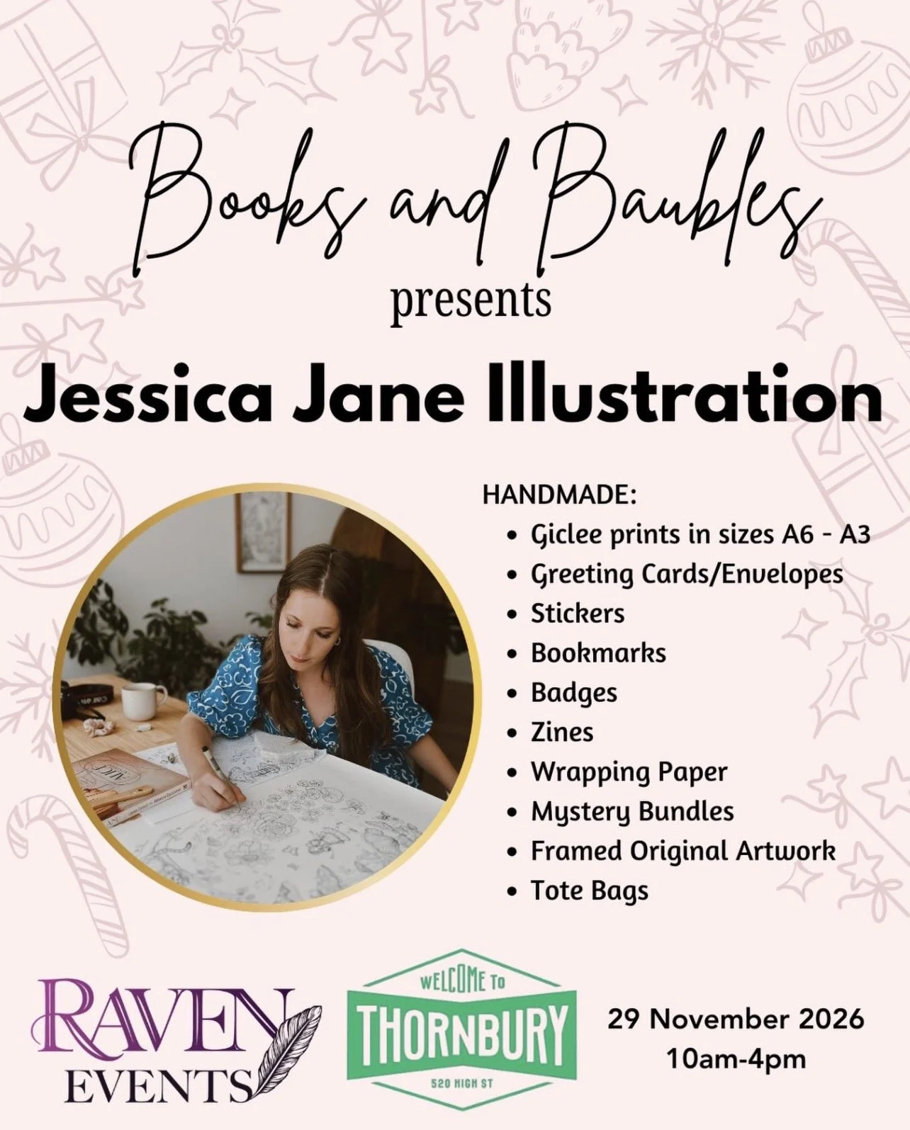 Books and Baubles - Raven Events Christmas Market