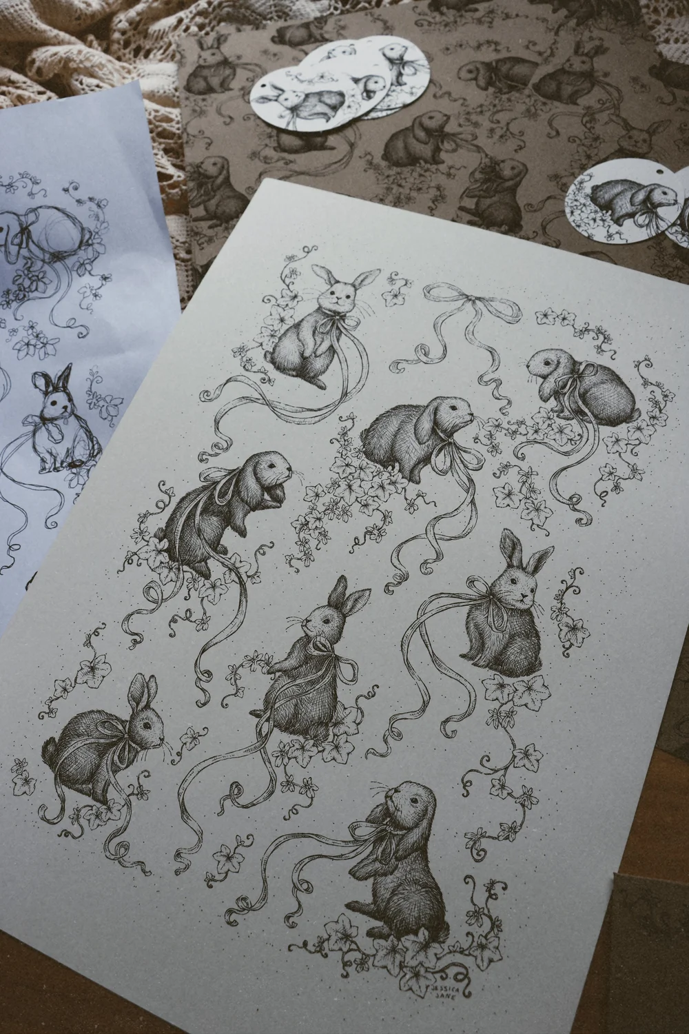 ORIGINAL ARTWORKS — Jessica Jane Illustration