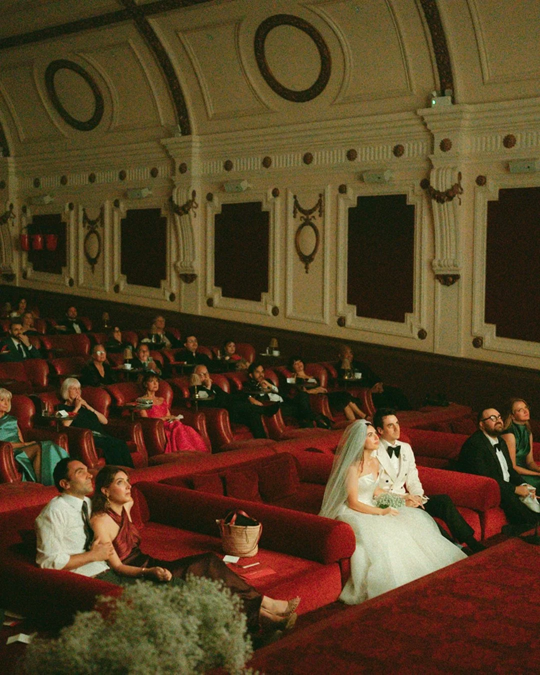 A&amp;F did their wedding entirely their way - first look on @electriccinemas' stage, followed by a film Freddie made that had the whole room (including me) in absolute bits.

Proof that the best weddings are the ones that feel personal, not prescrib