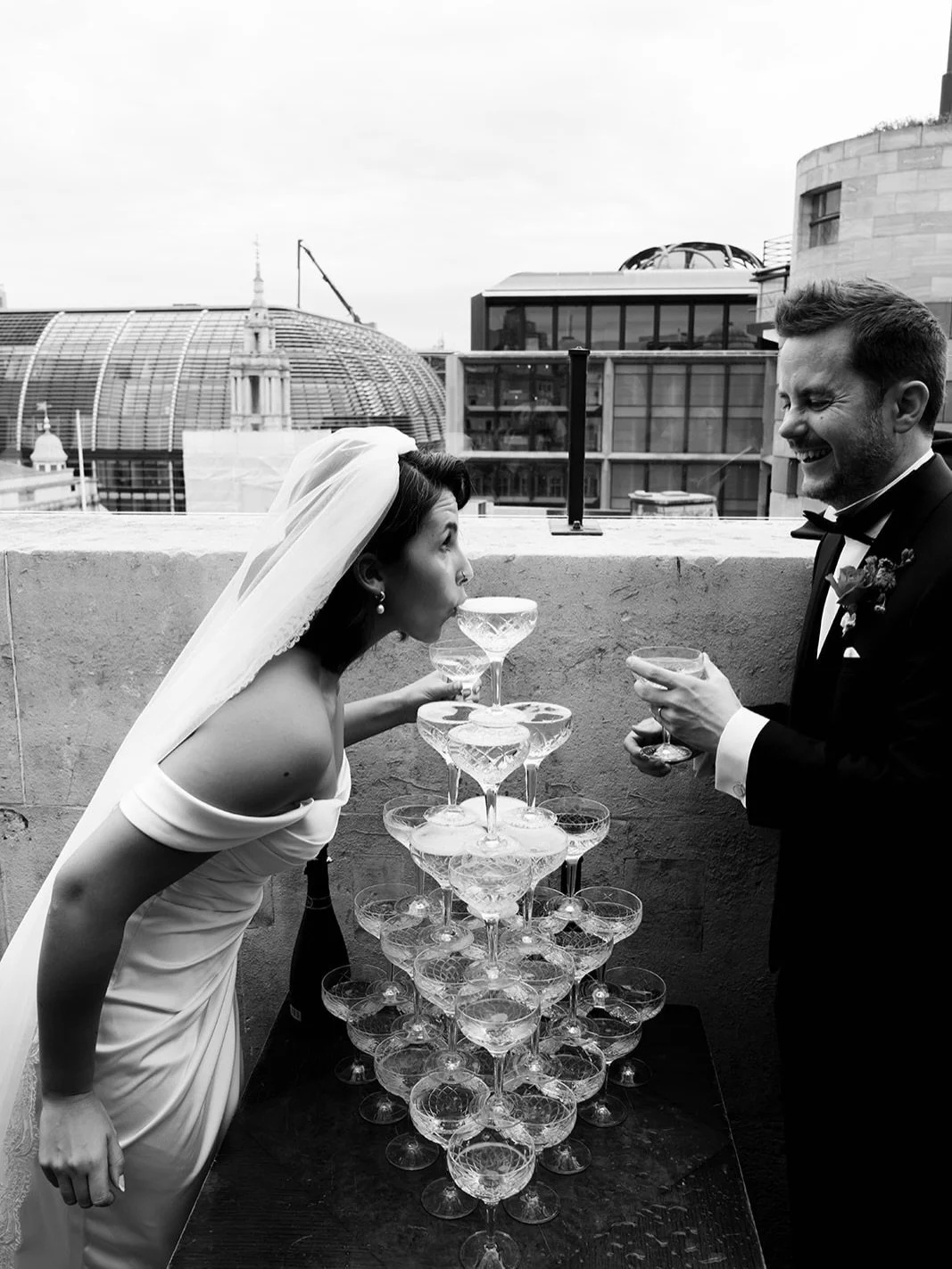 Love them or hate them, champagne towers make a moment.

Izzie recently admitted they&rsquo;re her &lsquo;leave in 2025 thing&rsquo; (stacking all those glasses isn&rsquo;t quite as glamorous as it looks), but there&rsquo;s no denying they work. Gues