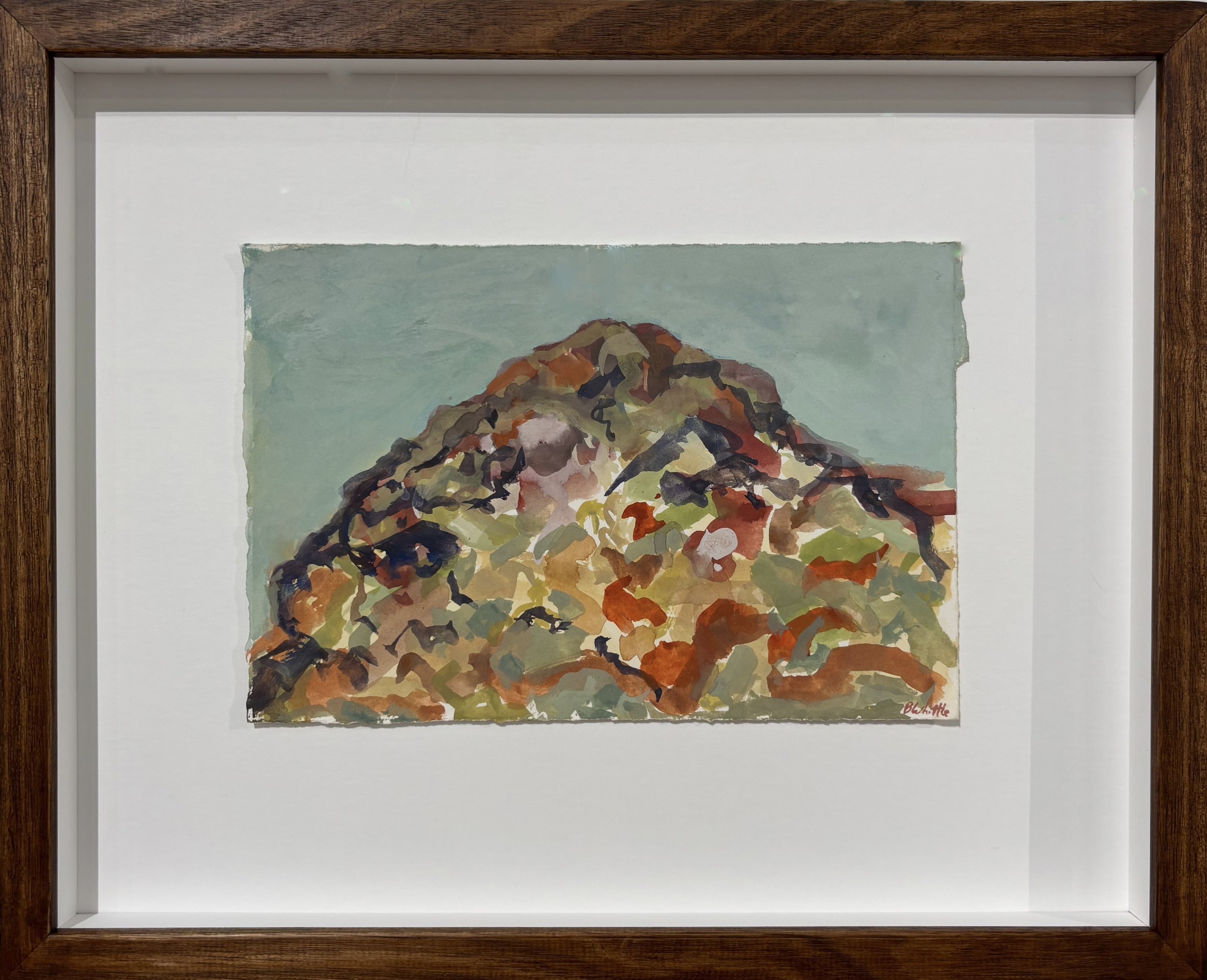 On Country Together (Anangu Pitjantjatjara Yankunytjatjara), 2024  
Gouache on paper, 37.5 × 46.5 cm  
$650 