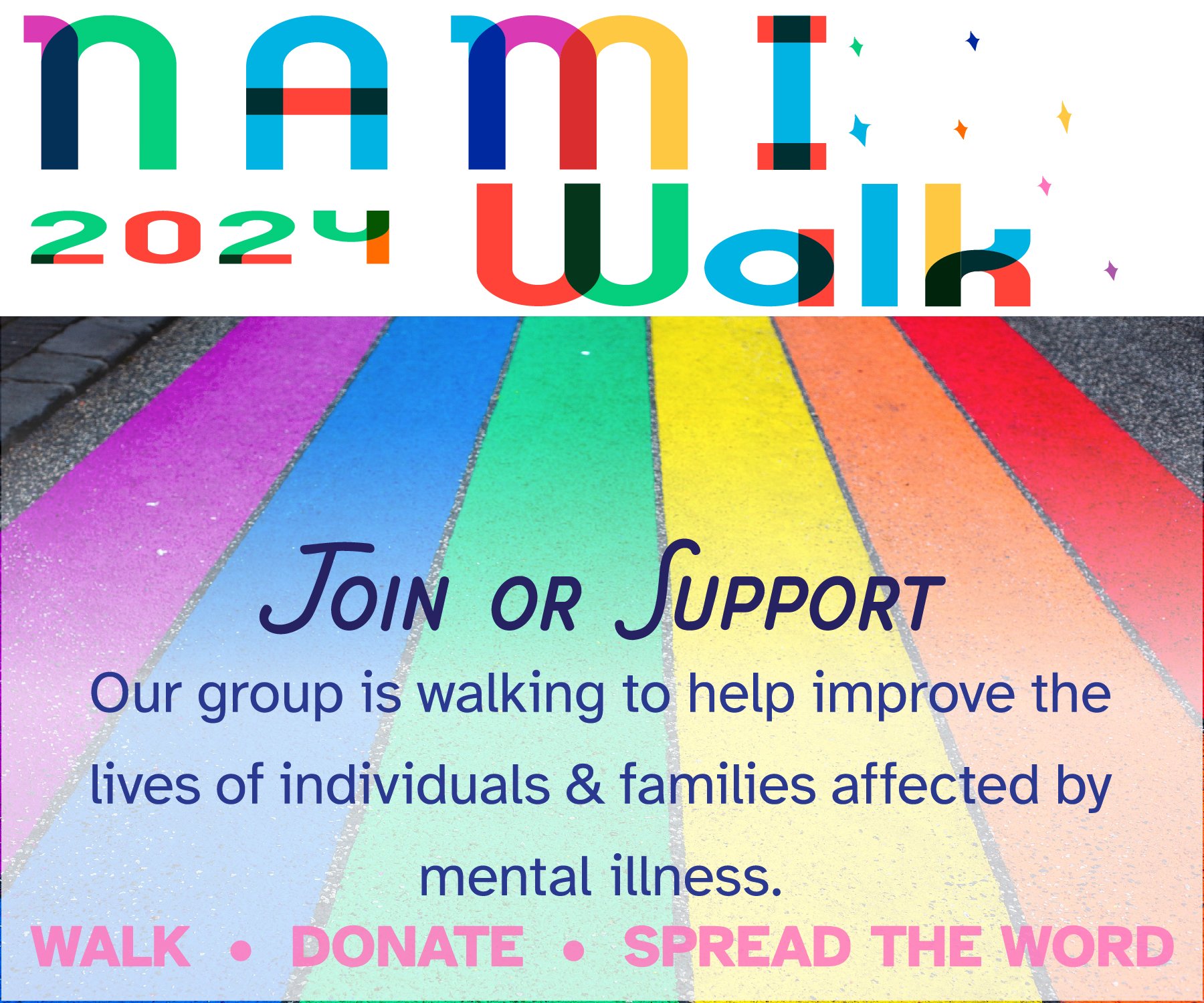 Zion's Mental Health Ministry Team is gearing up for this year's NAMI walk! 💙💛This Saturday, May 4th at Terry Trueblood Rec Area (579 McCollister Blvd, Iowa City). We will gather at 9AM &amp; walk at 10AM. ✨ Join in or At Least Support:
https://www