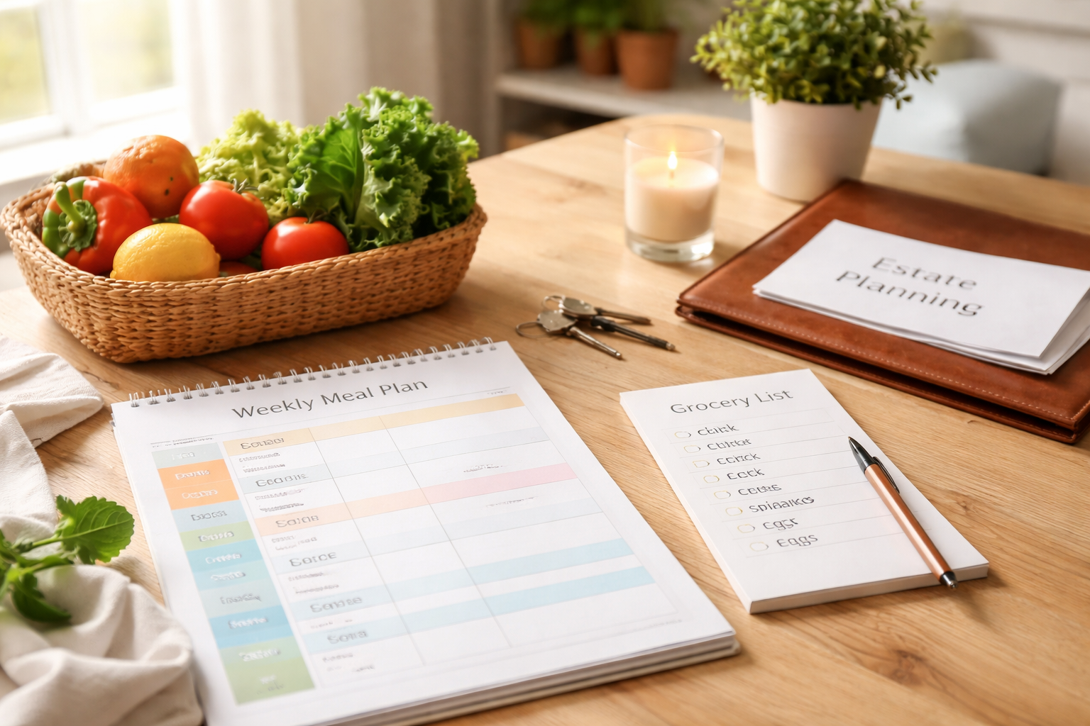 Why Meal Planning and Estate Planning Are Surprisingly Similar