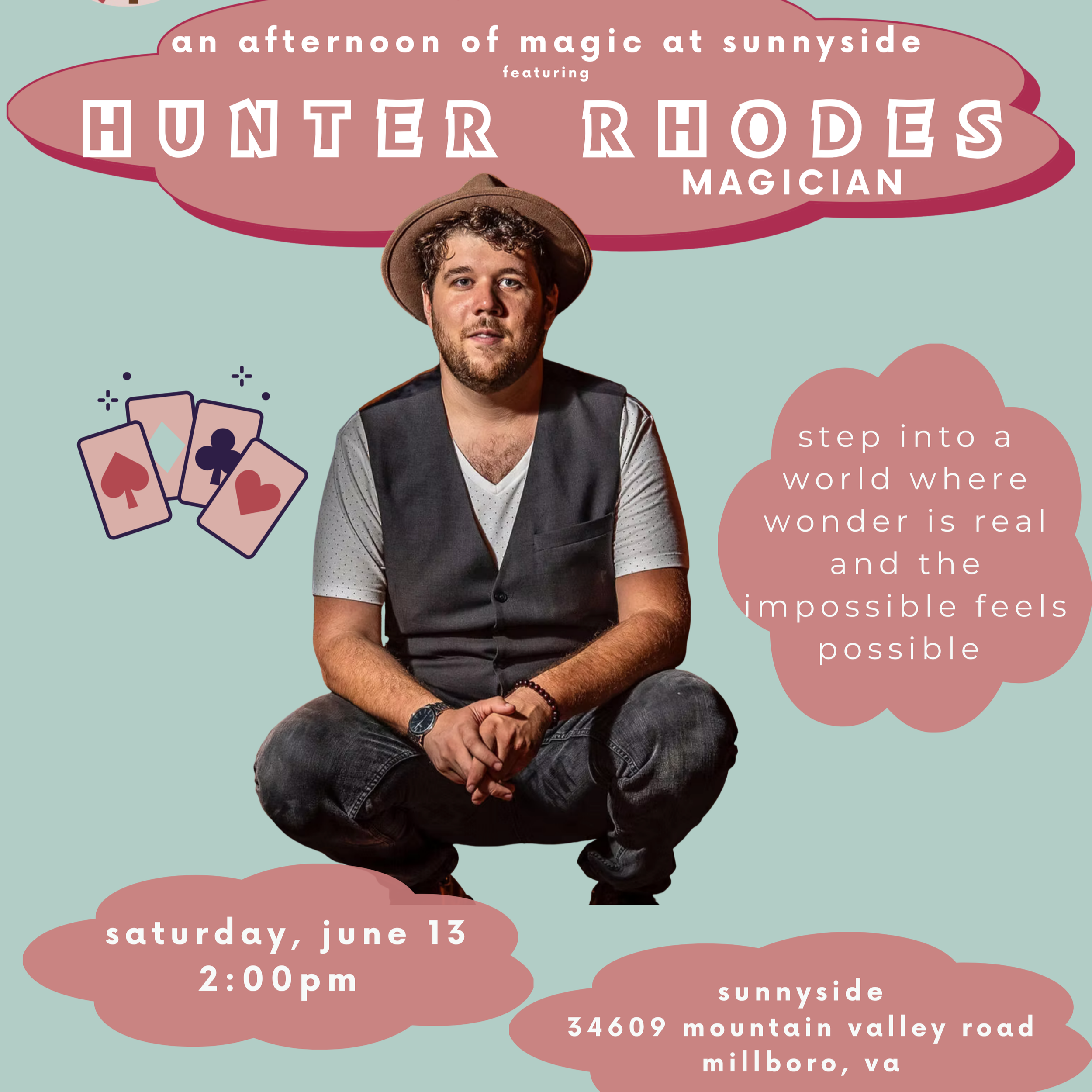 Hunter Rhodes Magic at Sunnyside!