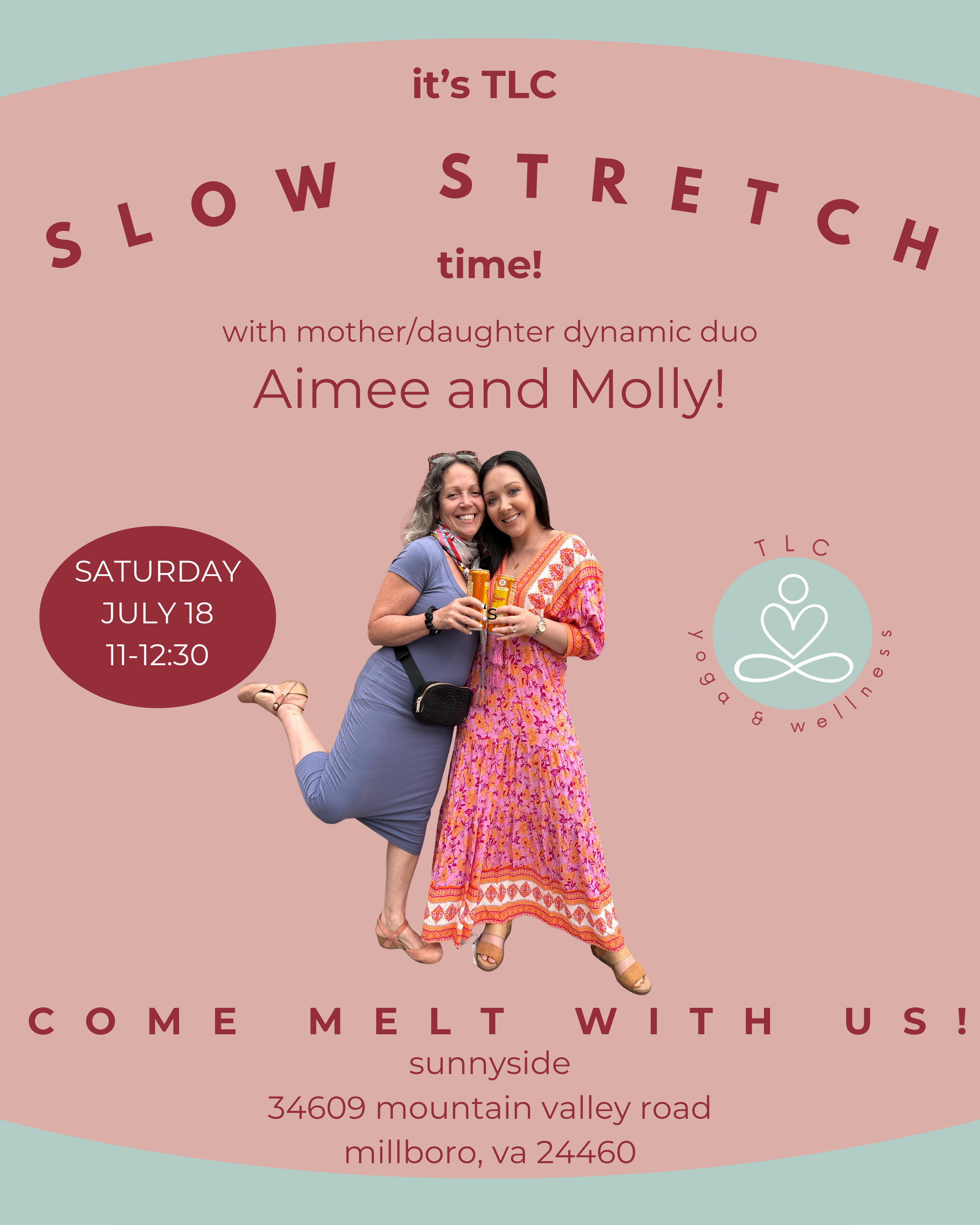 TLC slow stretch at Sunnyside