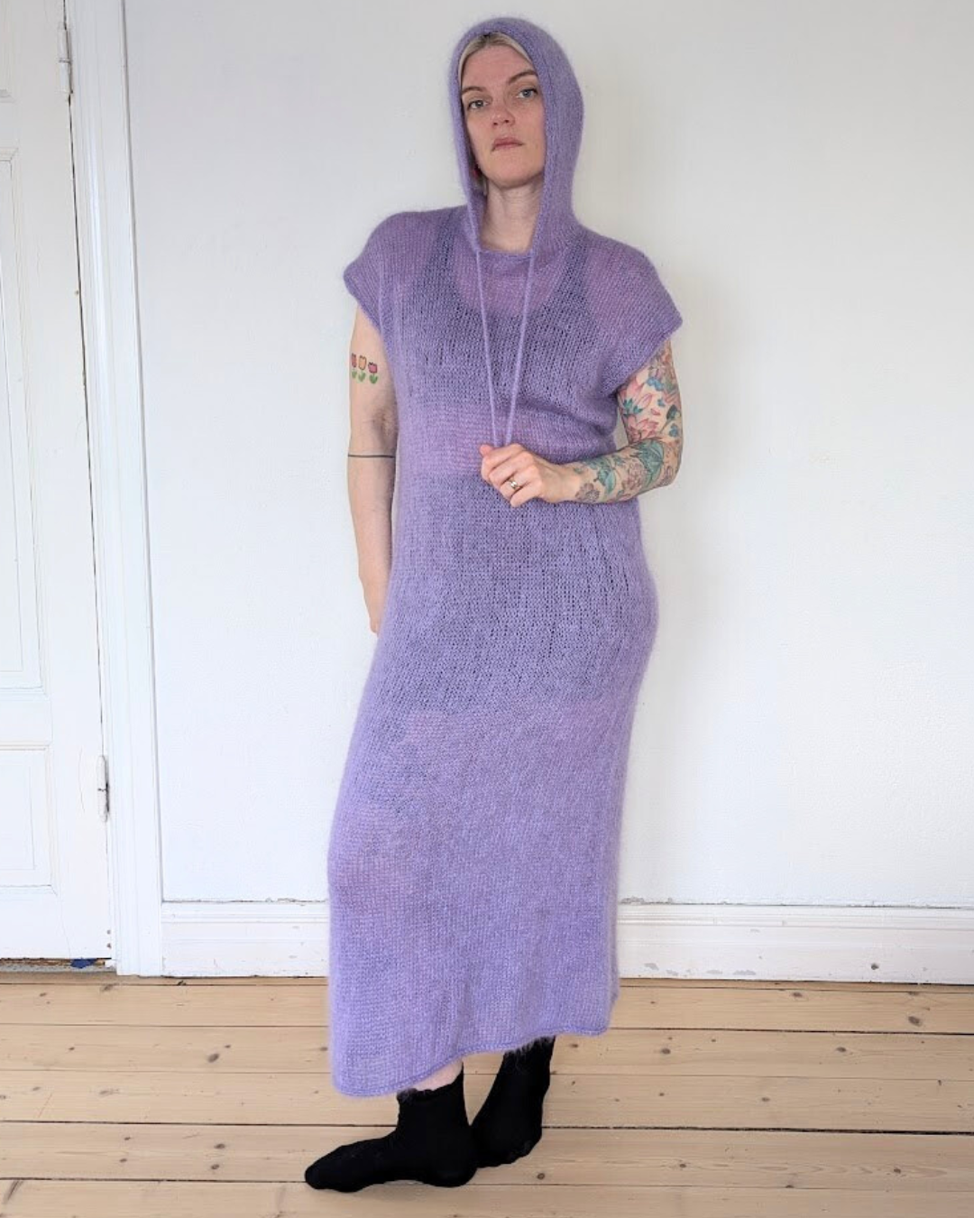 The Mohair Hoodie Dress