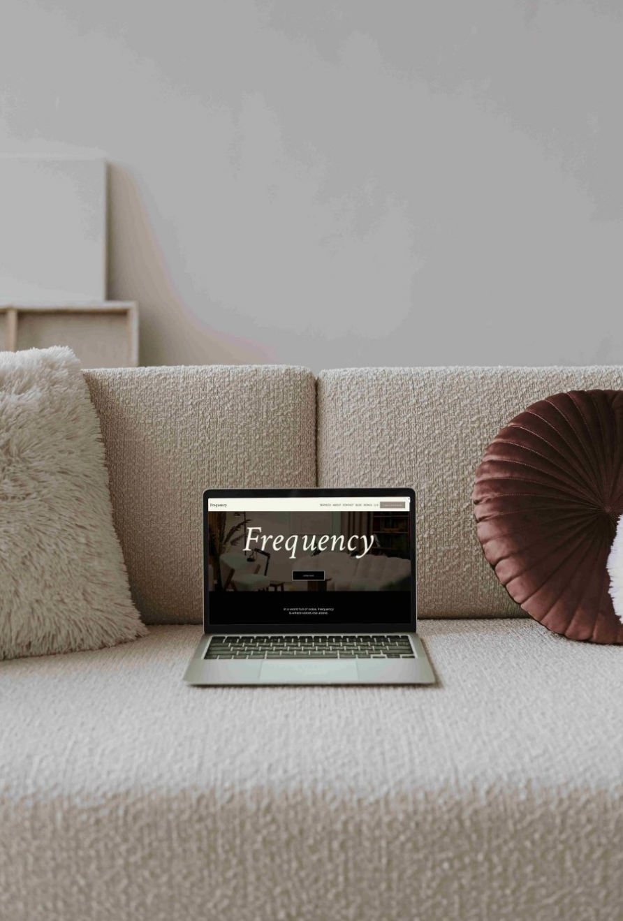 Laptop Displaying Frequency Website on Couch.png