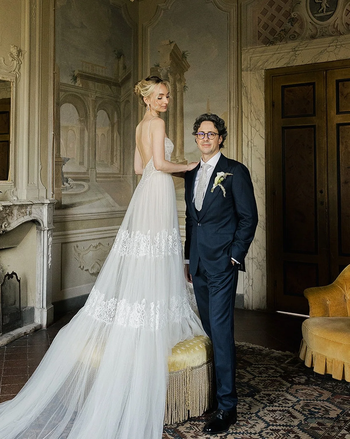 Nora &amp; Amerigo 

Pt. I.

A love story that began in Milan and unfolded among the Renaissance beauty of Lucca.

At @villa_rossi_lucca , centuries-old architecture met contemporary elegance, while Baroque music, summer air created the atmosphere th
