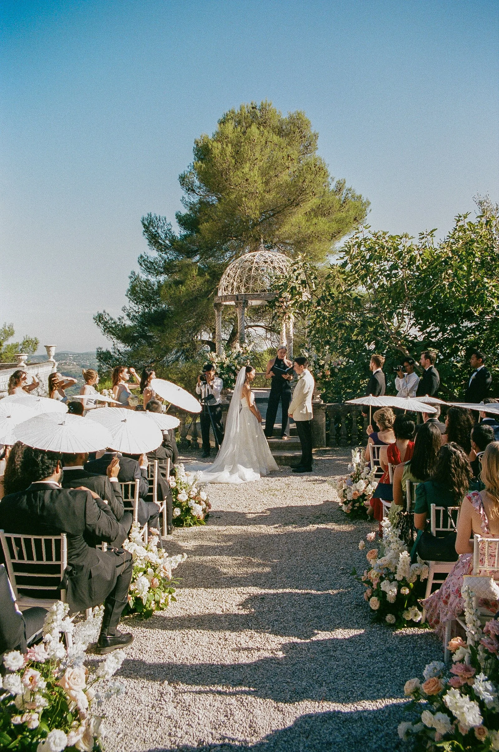 south of france wedding on film by ammonite stories