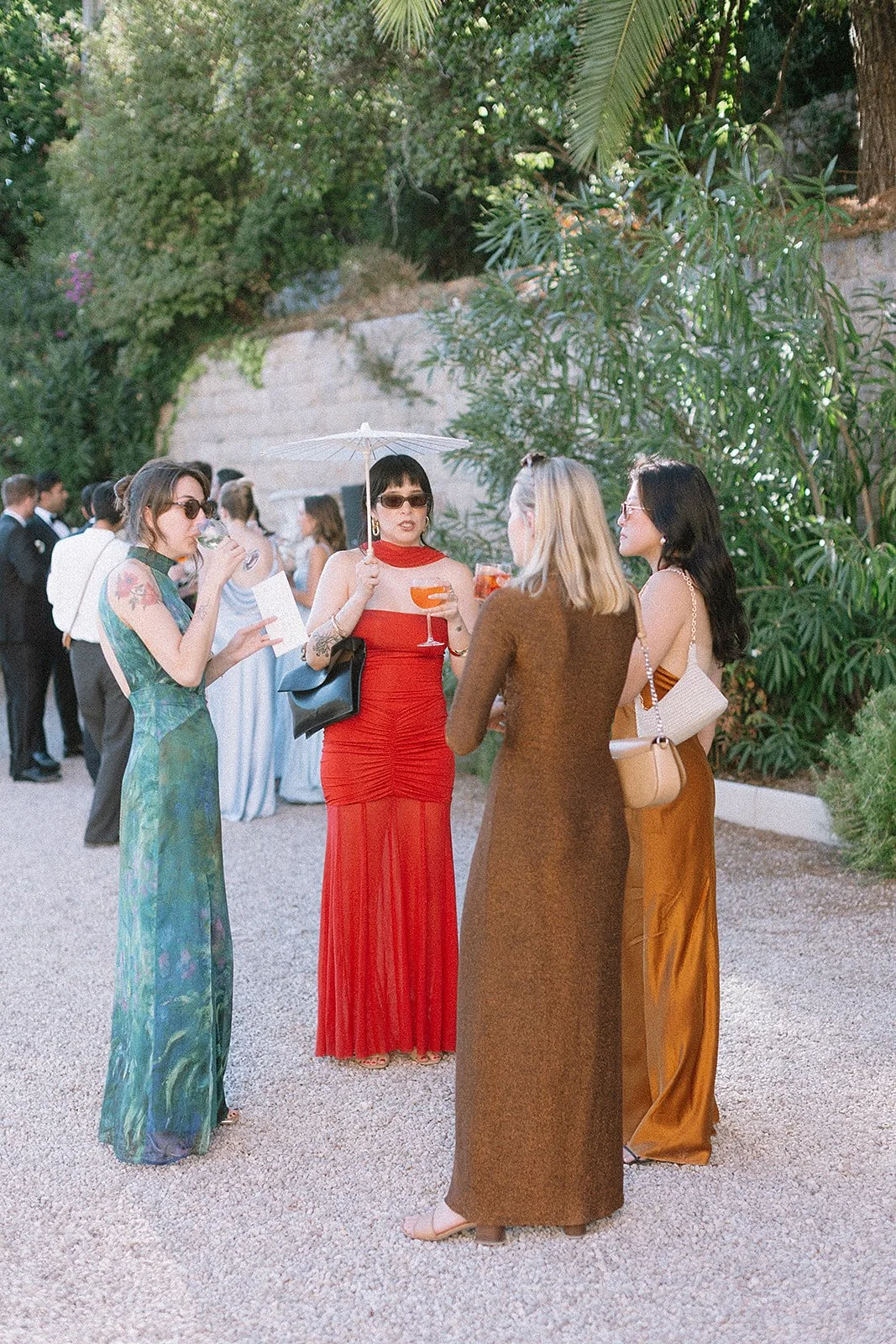 wedding reception luxury chateau wedding in the south of France