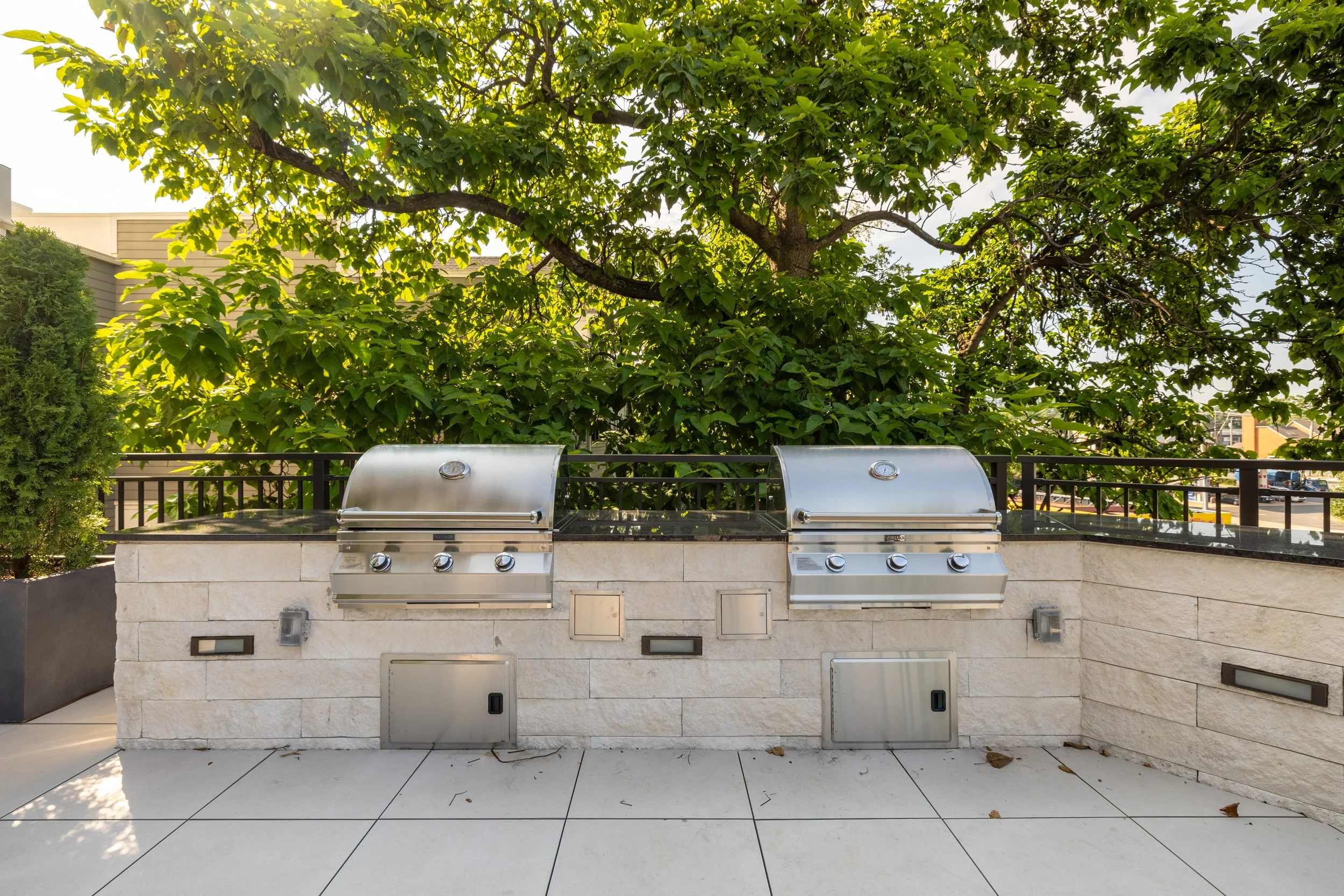 Grilling Station at The Lowell