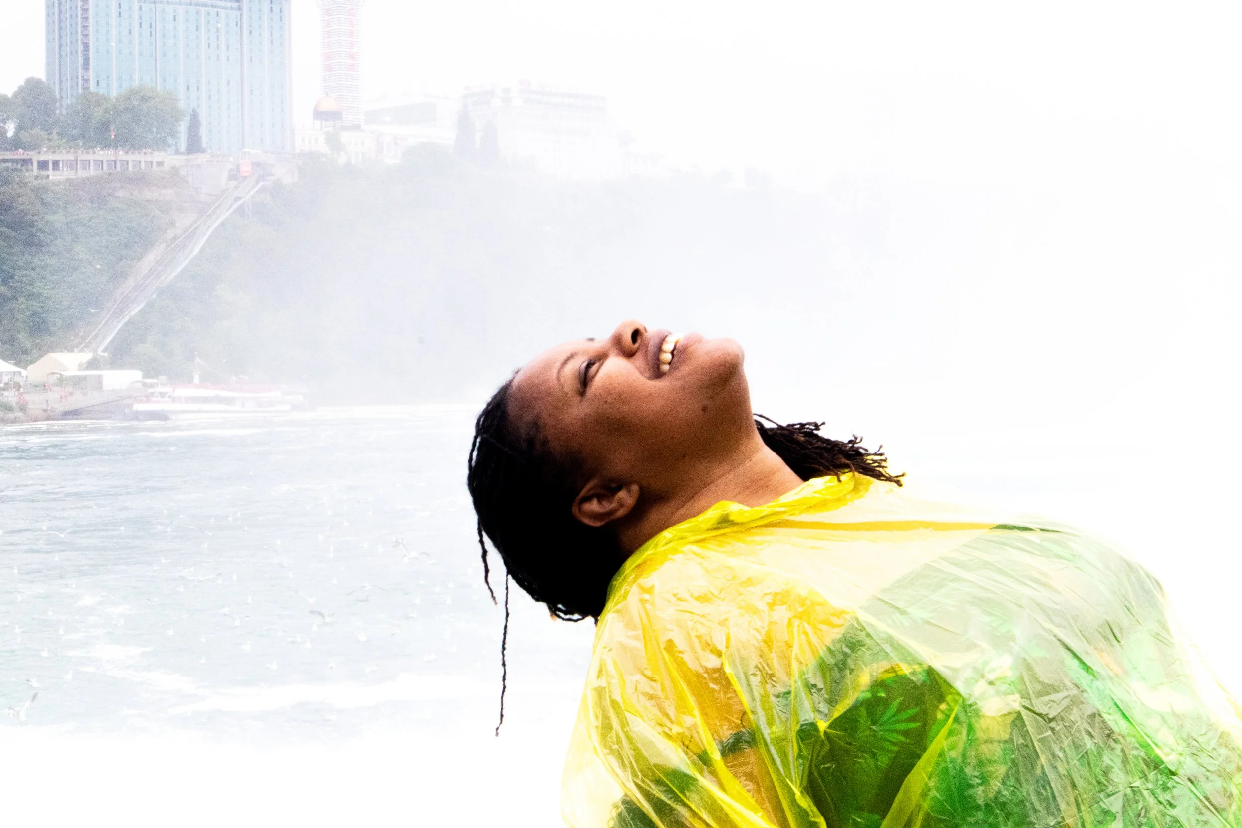Arlean Hines at Niagara Falls