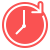 Tijdschakelaar of timer met ronde knop en digitale display