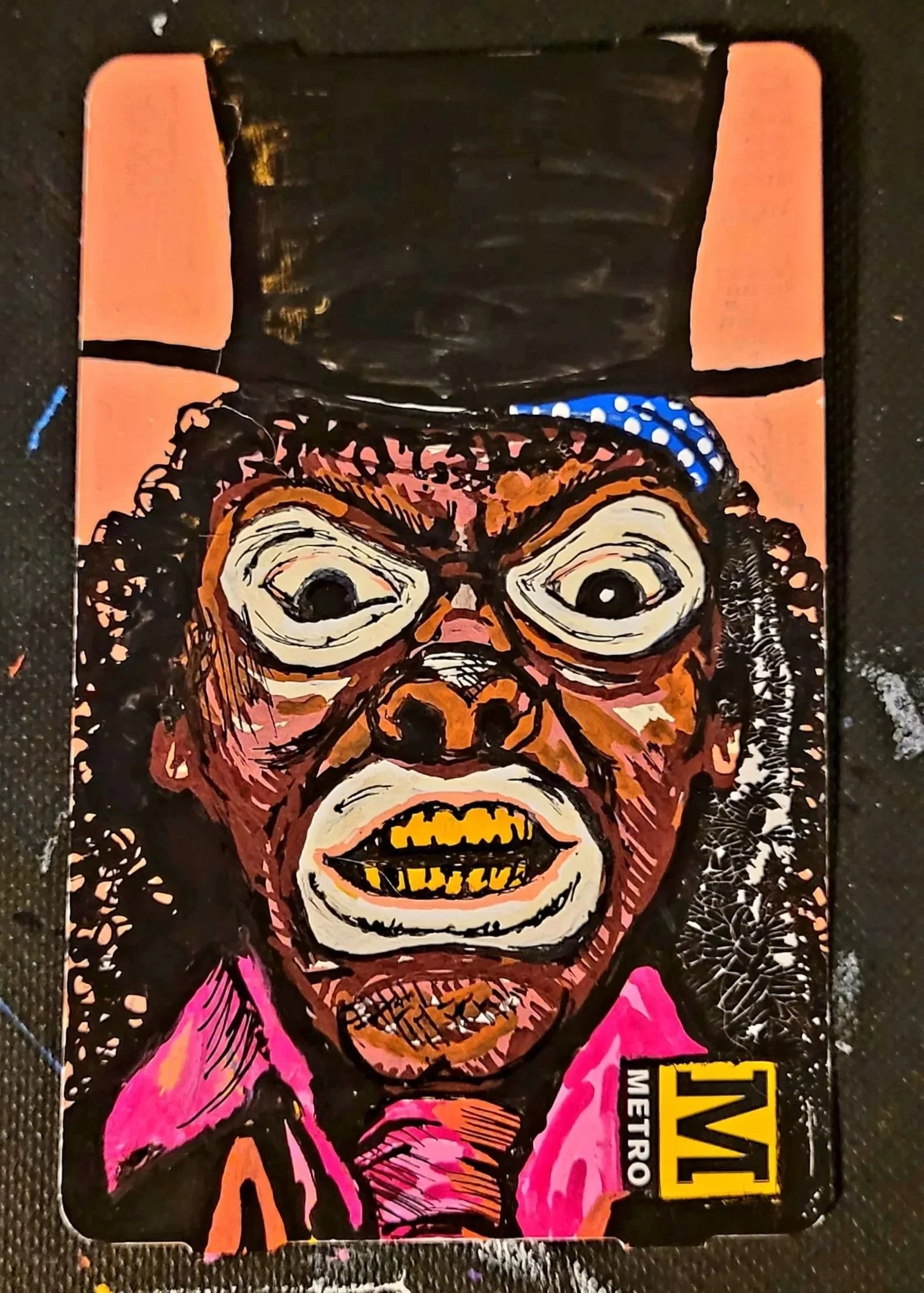 Tyne & Wear Metro ticket 'Papa Lazarou'