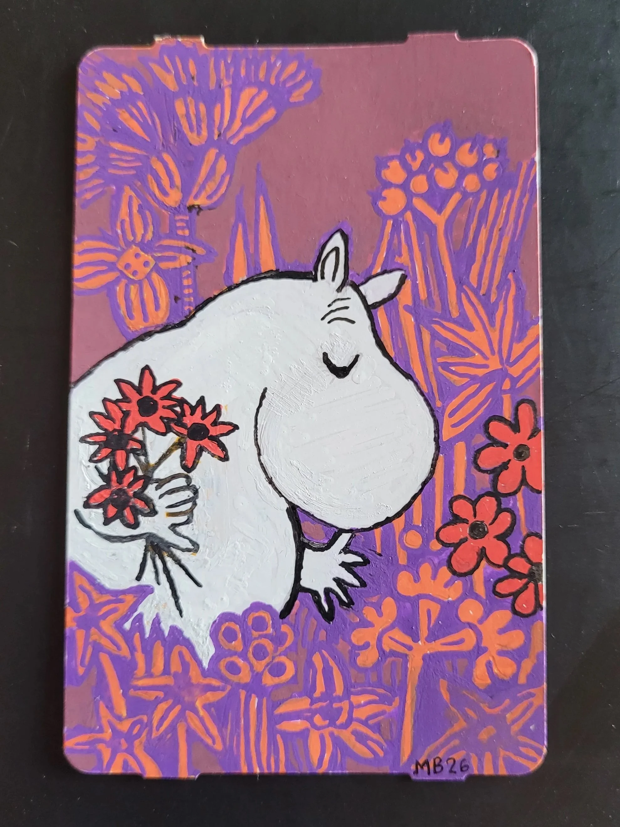 Tyne & Wear Metro ticket 'Moomin Troll'