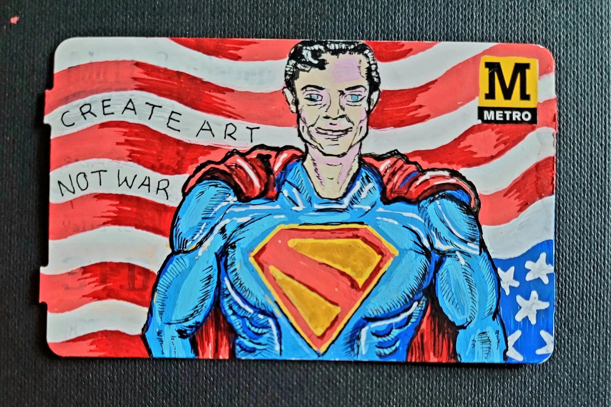 Tyne & Wear Metro Ticket 'Superman'