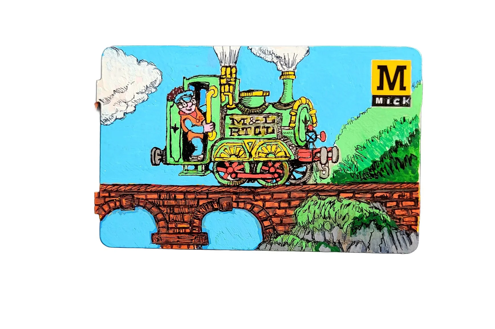 Tyne & Wear Metro ticket 'Ivor the Engine'