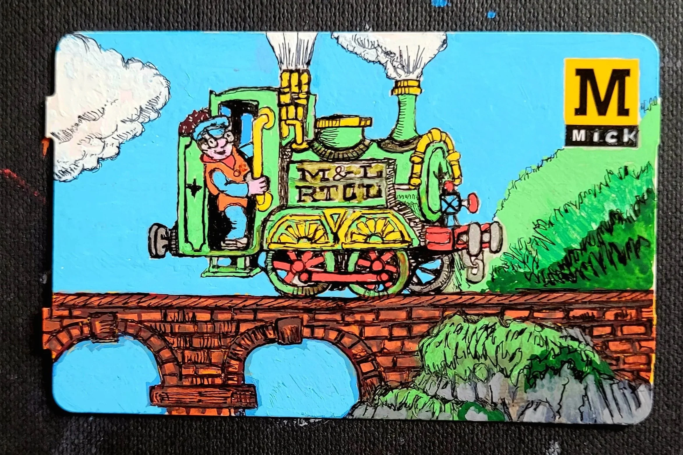 Tyne & Wear Metro ticket 'Ivor the Engine'