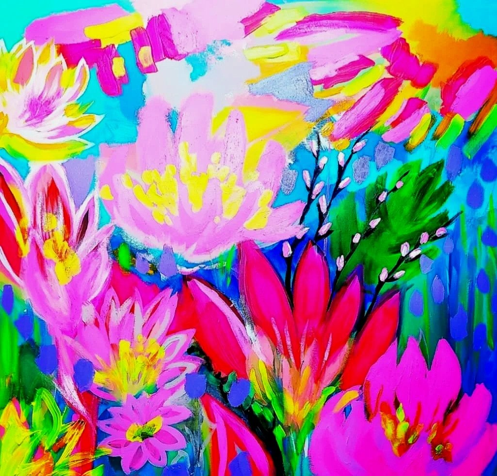 Sunshine in the garden of my love [SOLD]