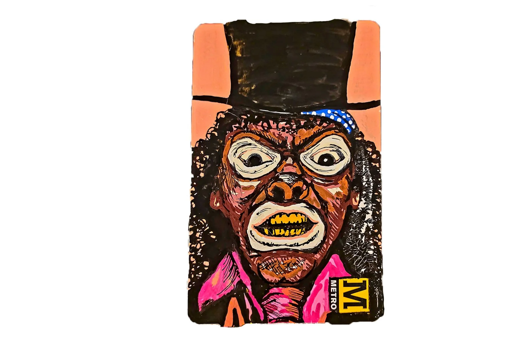 Tyne & Wear Metro ticket 'Papa Lazarou'