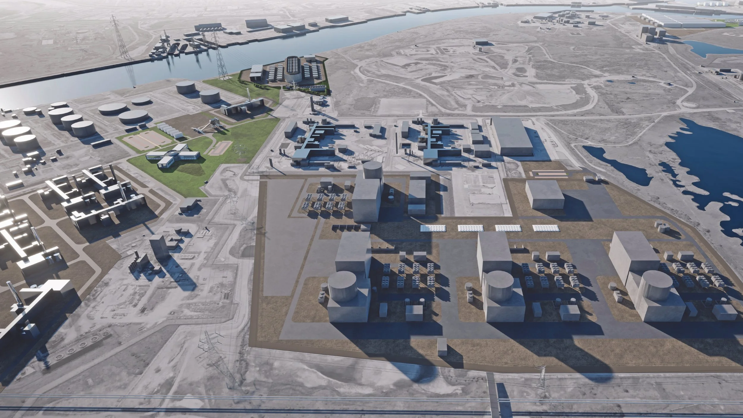 Teesside site CGI illustration