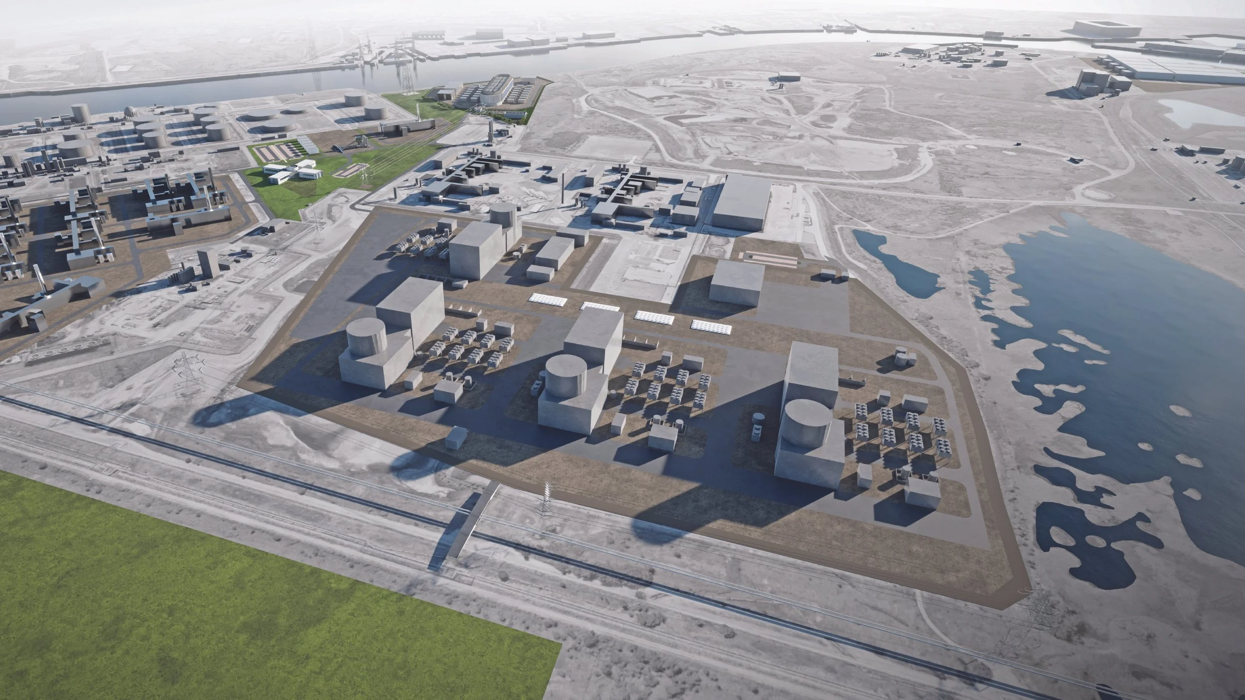 Teeside site CGI illustration