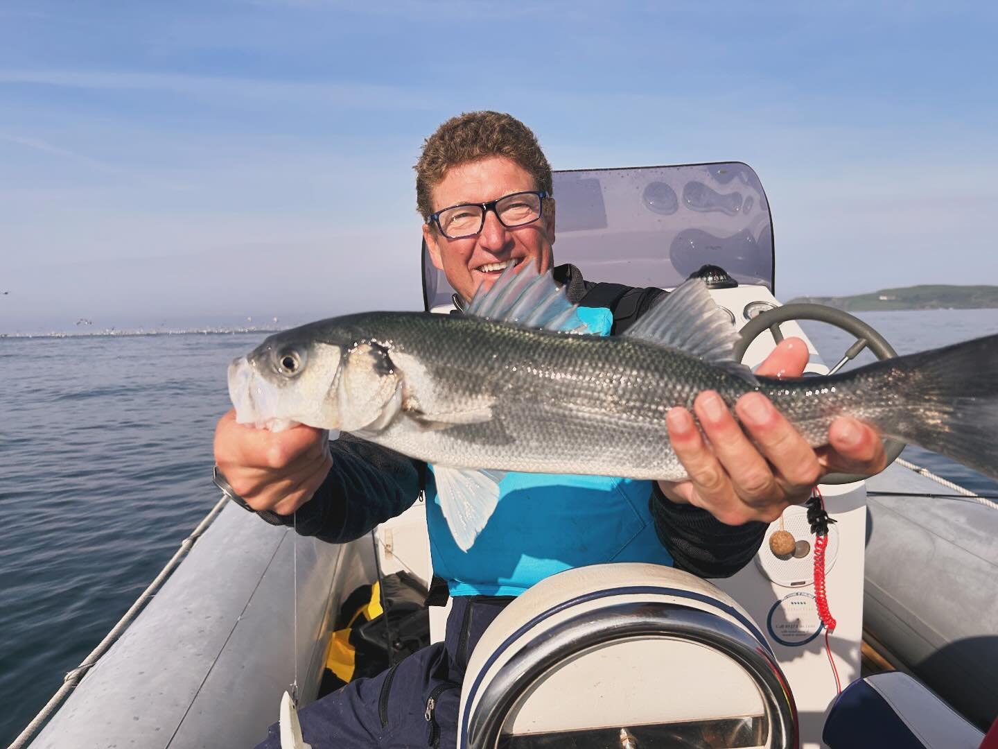 Richard catching some absolute beauties off Prawle