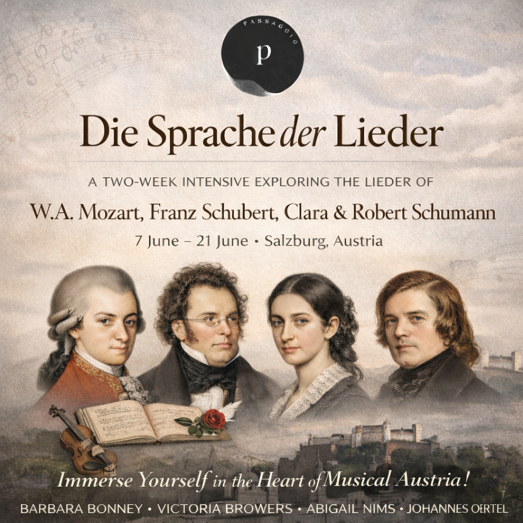 Die Sprache der Lieder: Songs of Mozart, Schubert, Clara & Robert Schumann