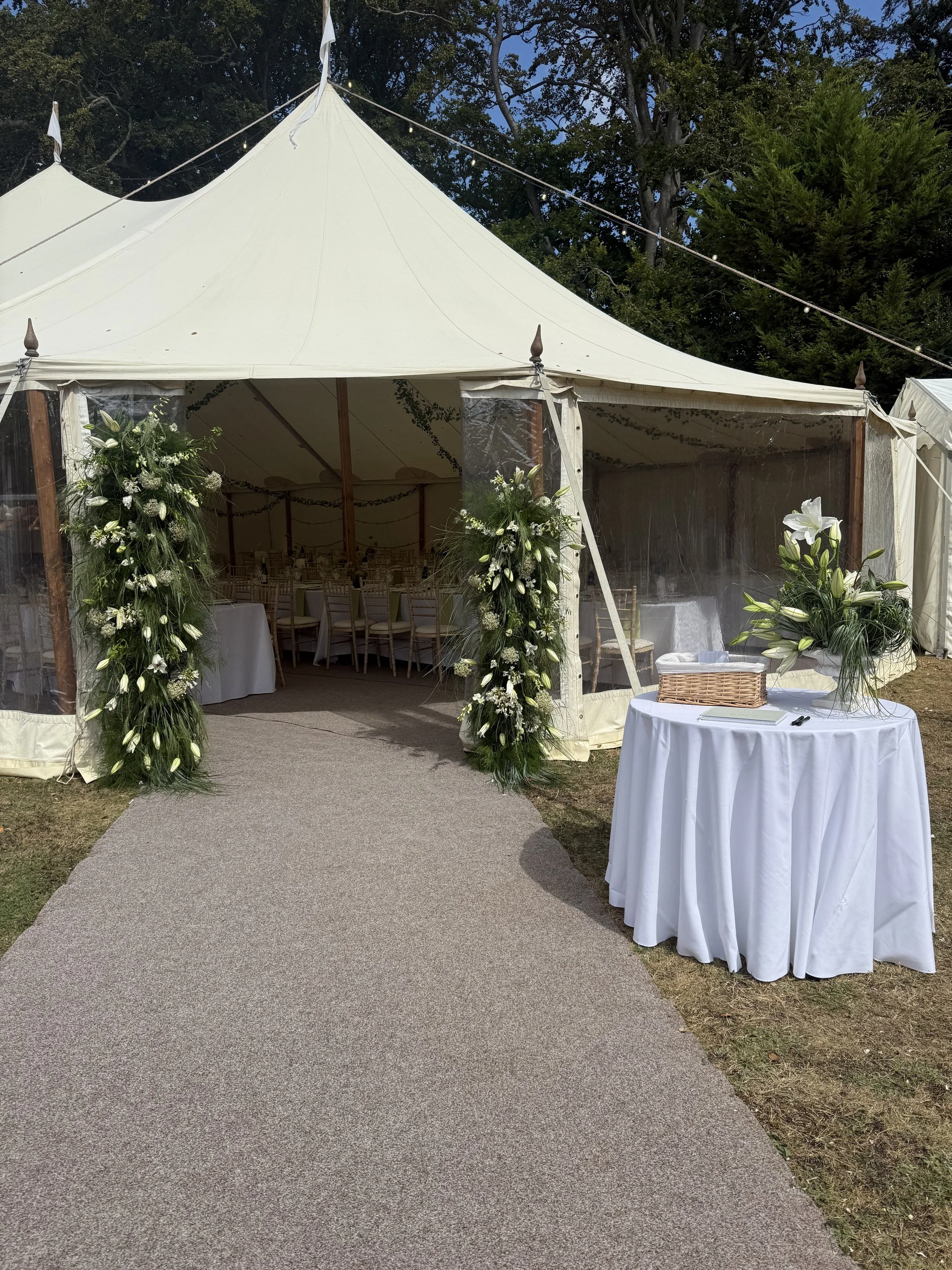 At home marquee wedding  (Copy) (Copy)