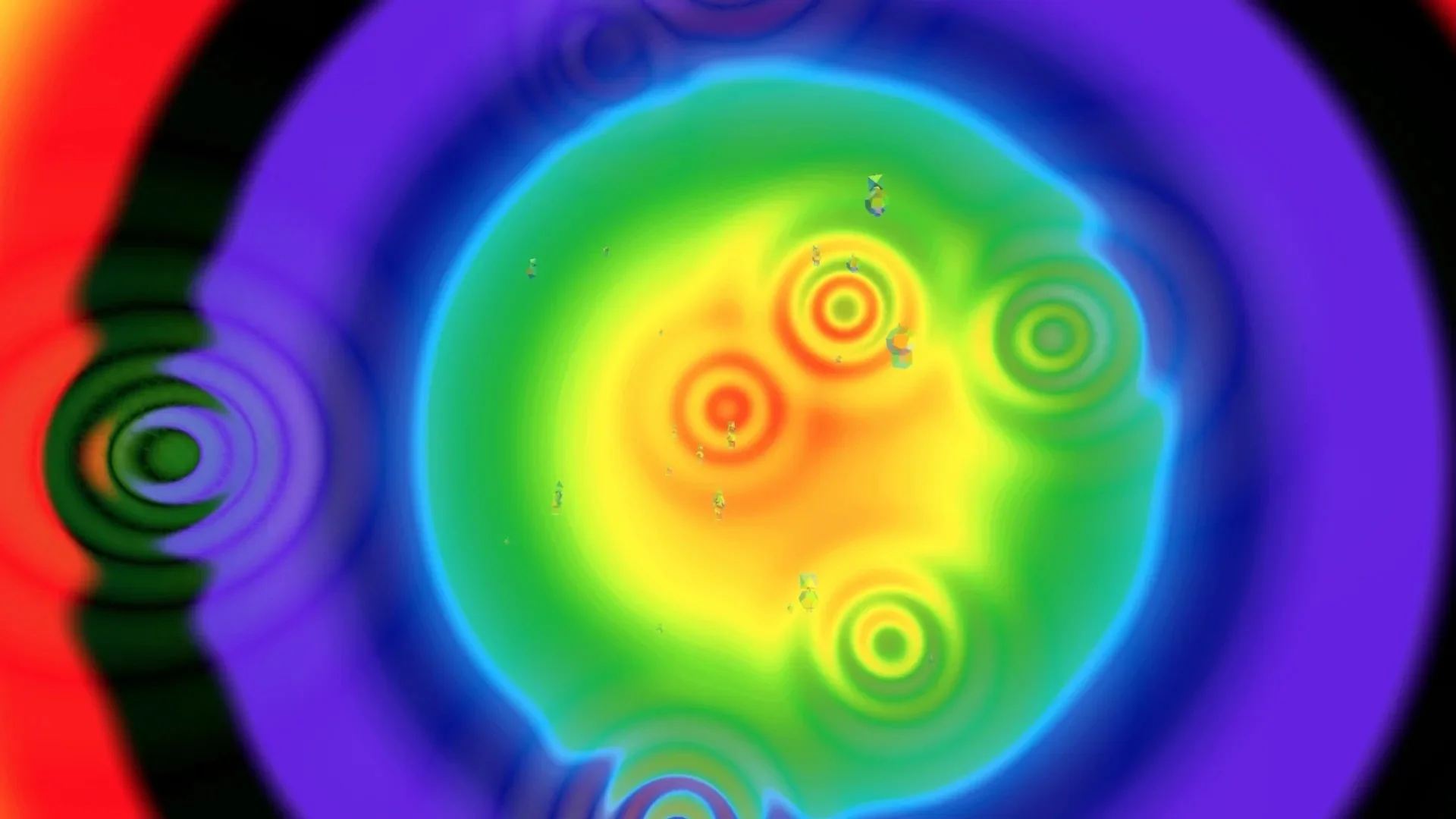 Sphere.
Other viewers are represented as the ripples and icons.