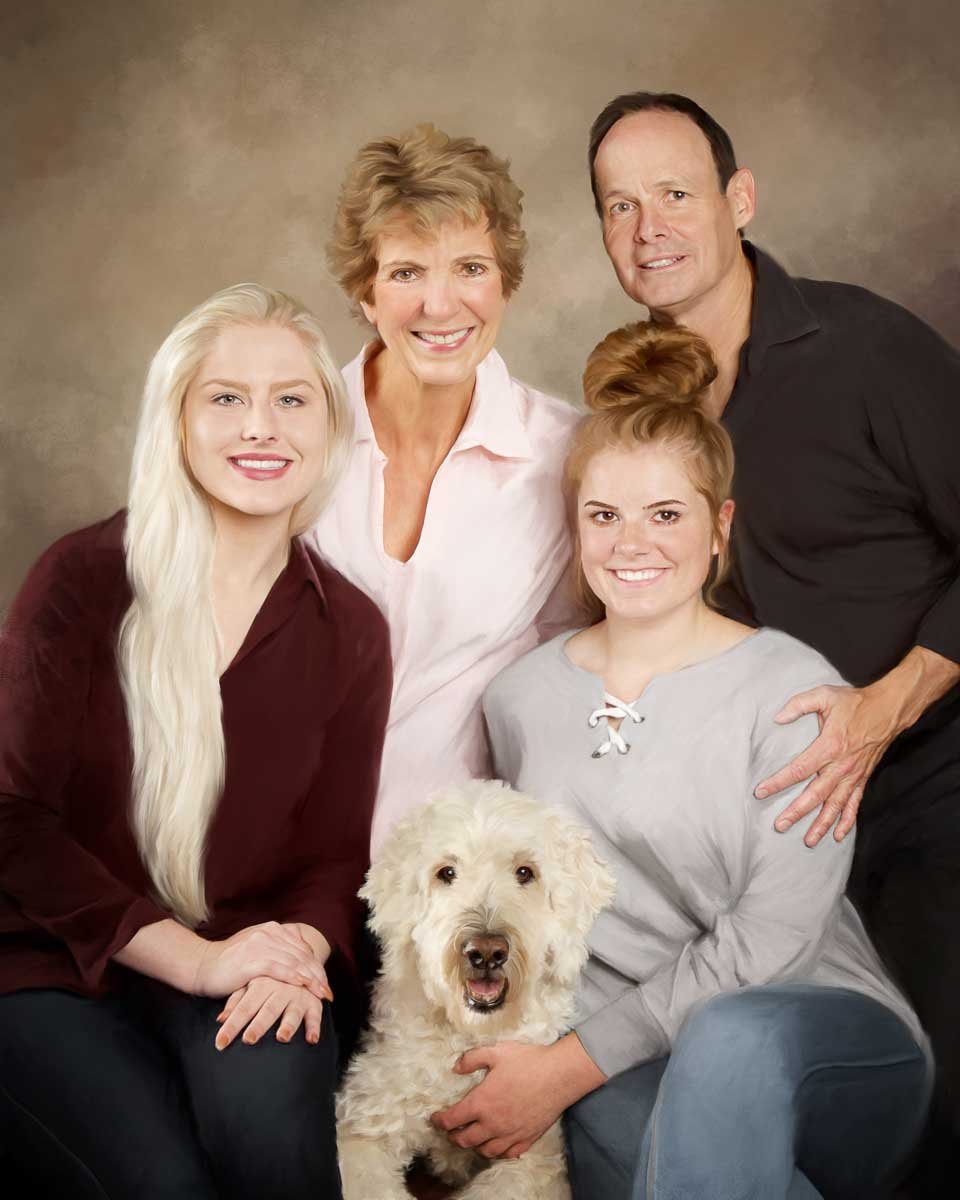 Denver CO Painterly Family Portraits