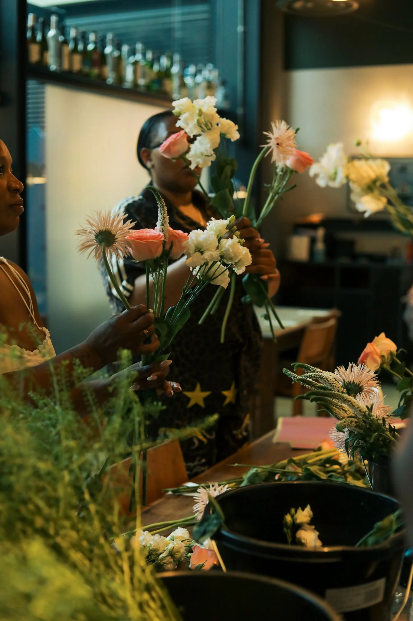Sip & Bouquet making ALFI Spitalfields