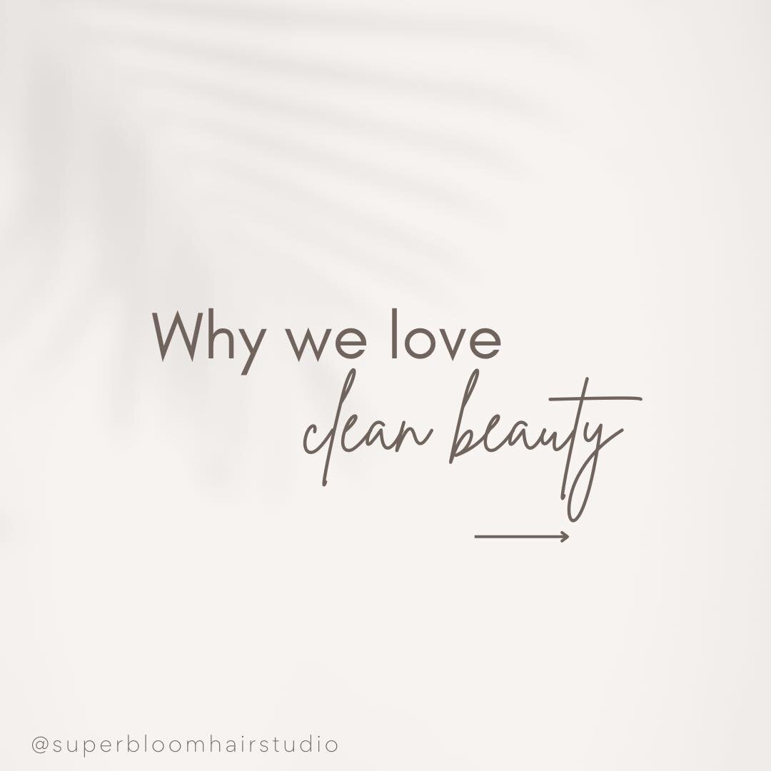 Reasons we ❤️ clean beauty! Swipe to read more 👉🏻

Ready to change your hair and your life with clean beauty products? Click the link in our bio to purchase! 

#charlottehair #charlottehairstylist #charlotteblondes #charlottesalon #charlotteextensi