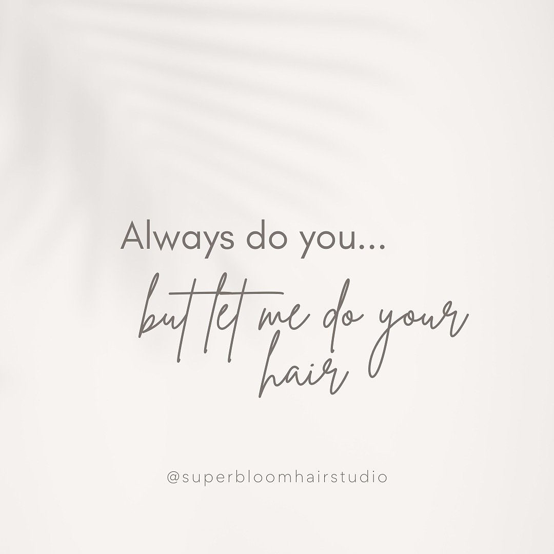 Get authentic with it 🌸

Looking for a new stylist? We have a vast range of prices and specialties! 

From extensions to fashion color to the perfect sunkissed balayage to a cut to compliment your curls- we got you babe! 

Click the link in our bio 