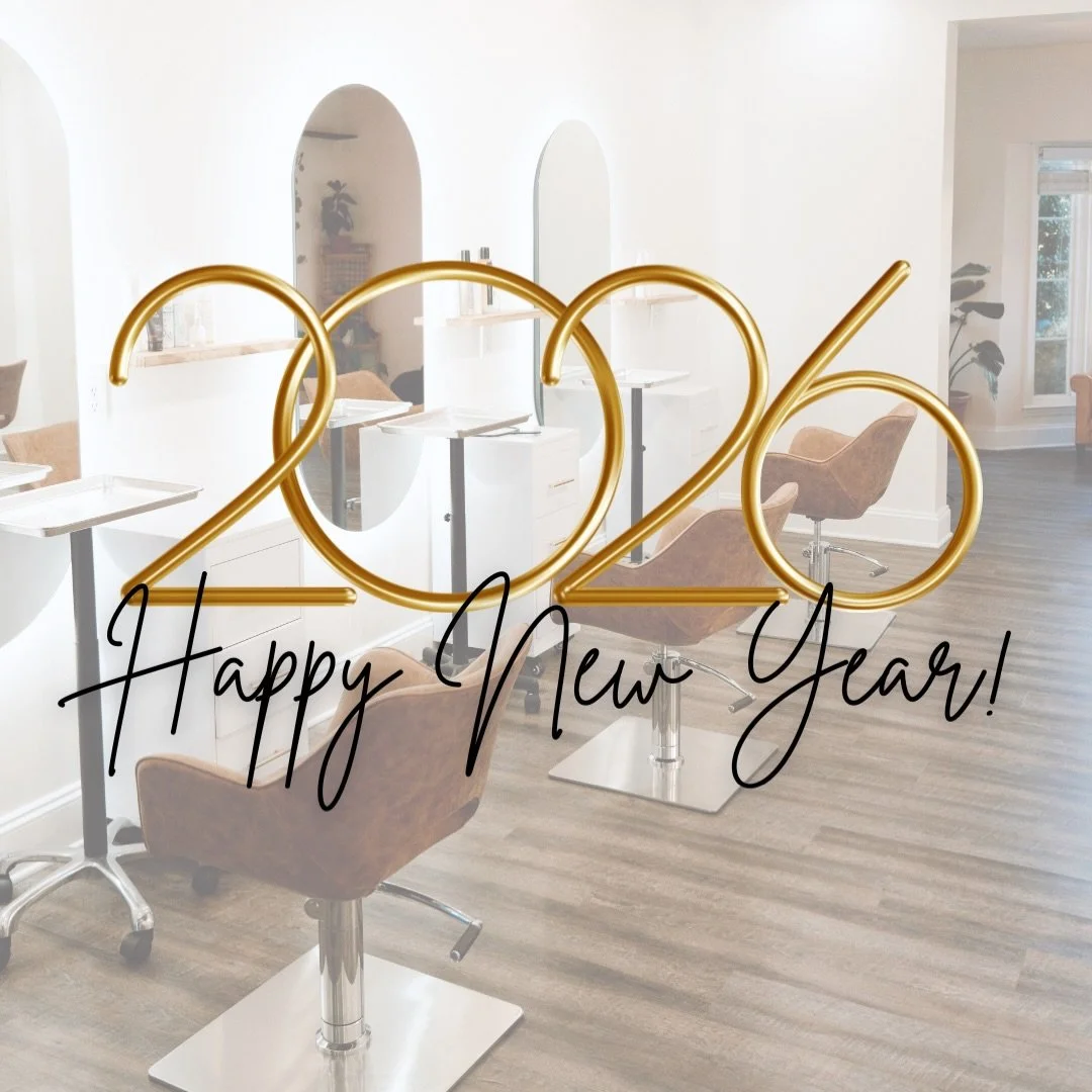 Happy New Year everyone! 

To every client who has stepped in our doors, trusted us with your hair, built relationships with us this year&hellip; thank you.

We quite literally could not do what we do every day without you. We pray this coming year i