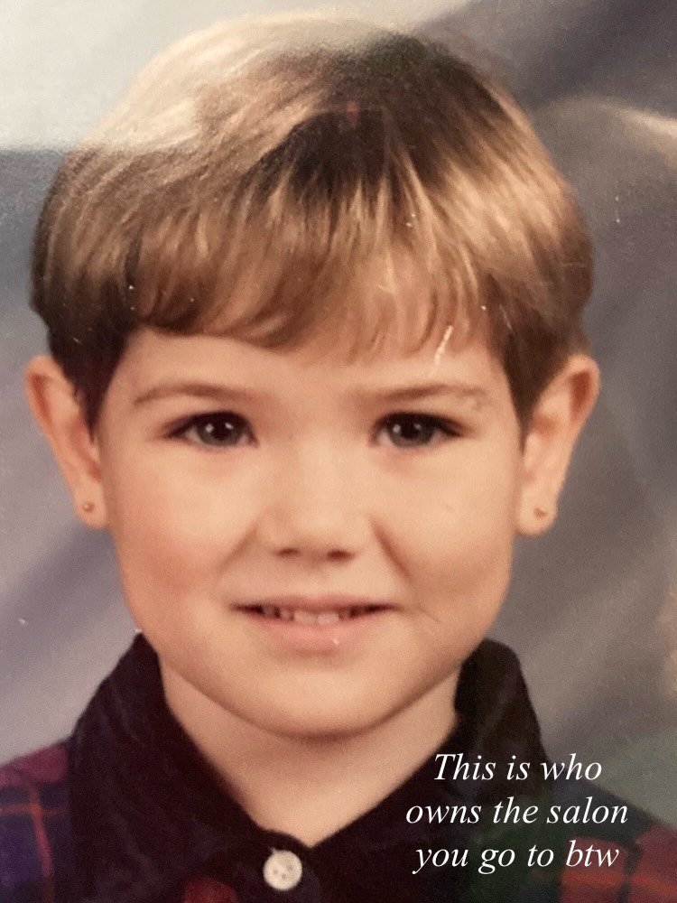 This is who&rsquo;s doing your hair btw

-