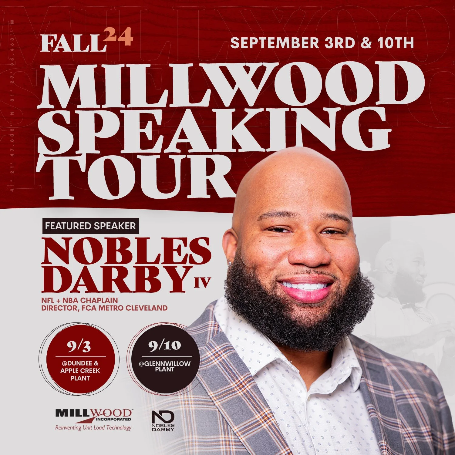 Millwood Speaking Tour