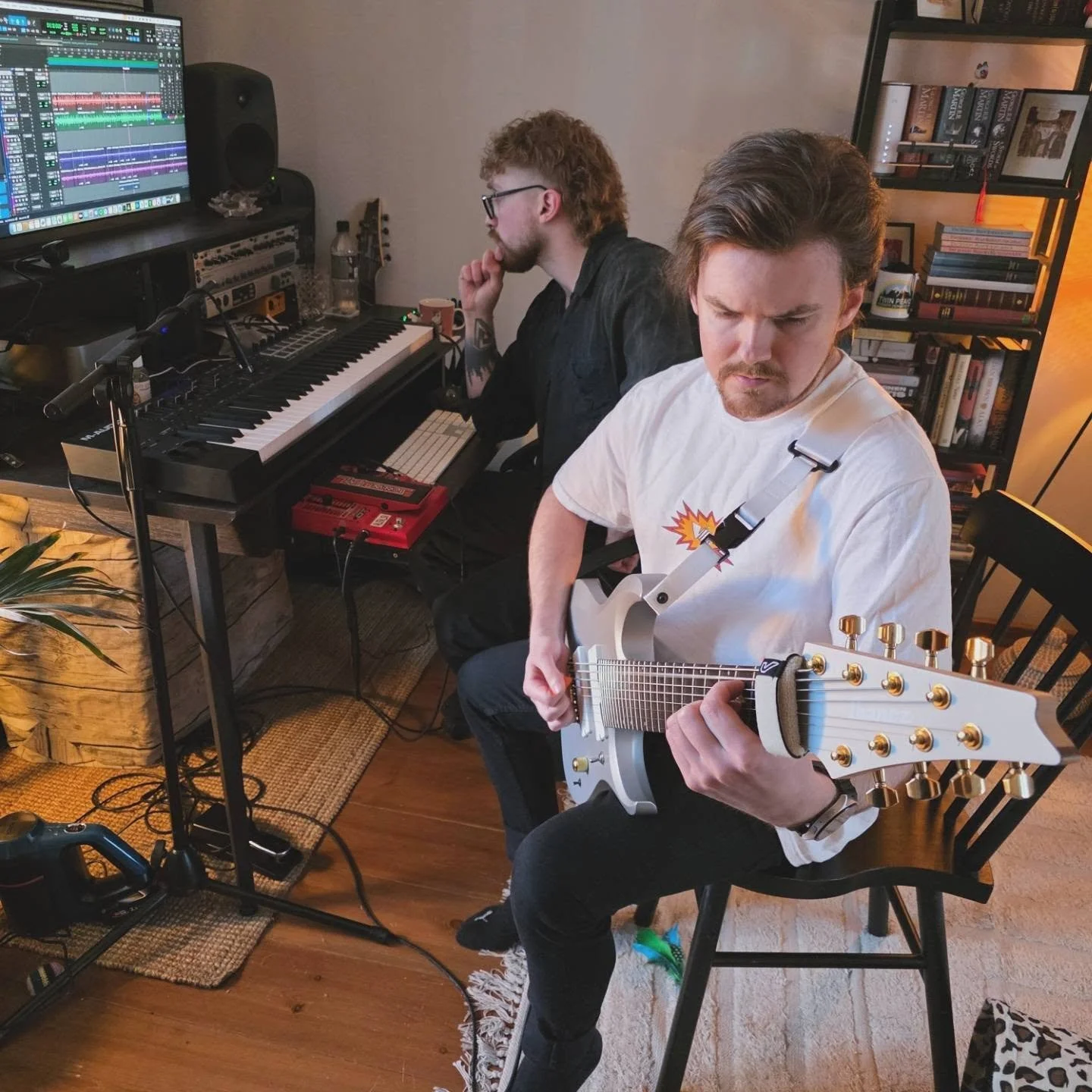 Slow and steady wins the race. 🐢

Progress is being made in the studio. Guitar tracking for the first song of the upcoming EP is almost wrapped up.

At the same time, we&rsquo;re busy finalizing the demos for the last few tracks. Trust us, this mate