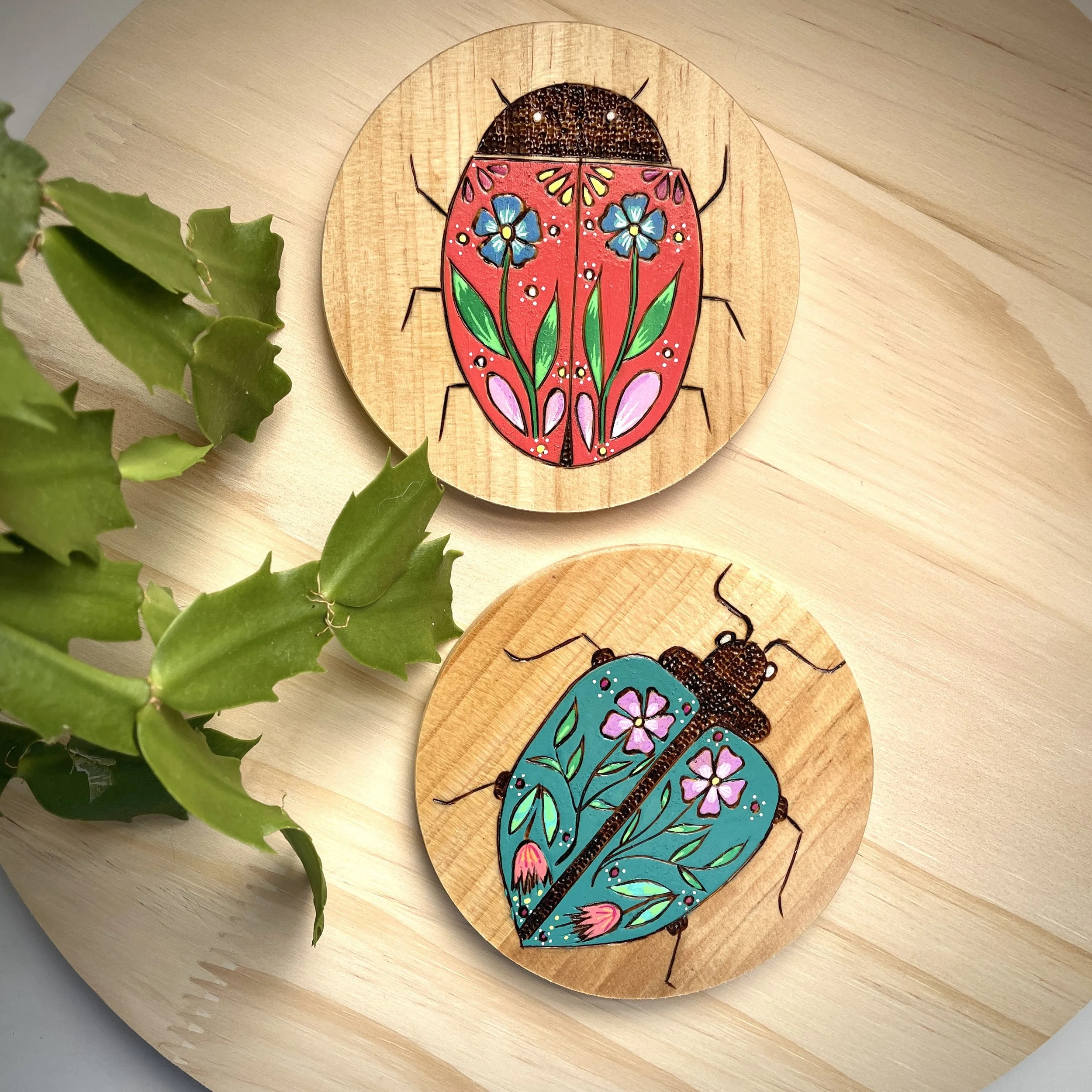 Spring Crawlers Coaster Set