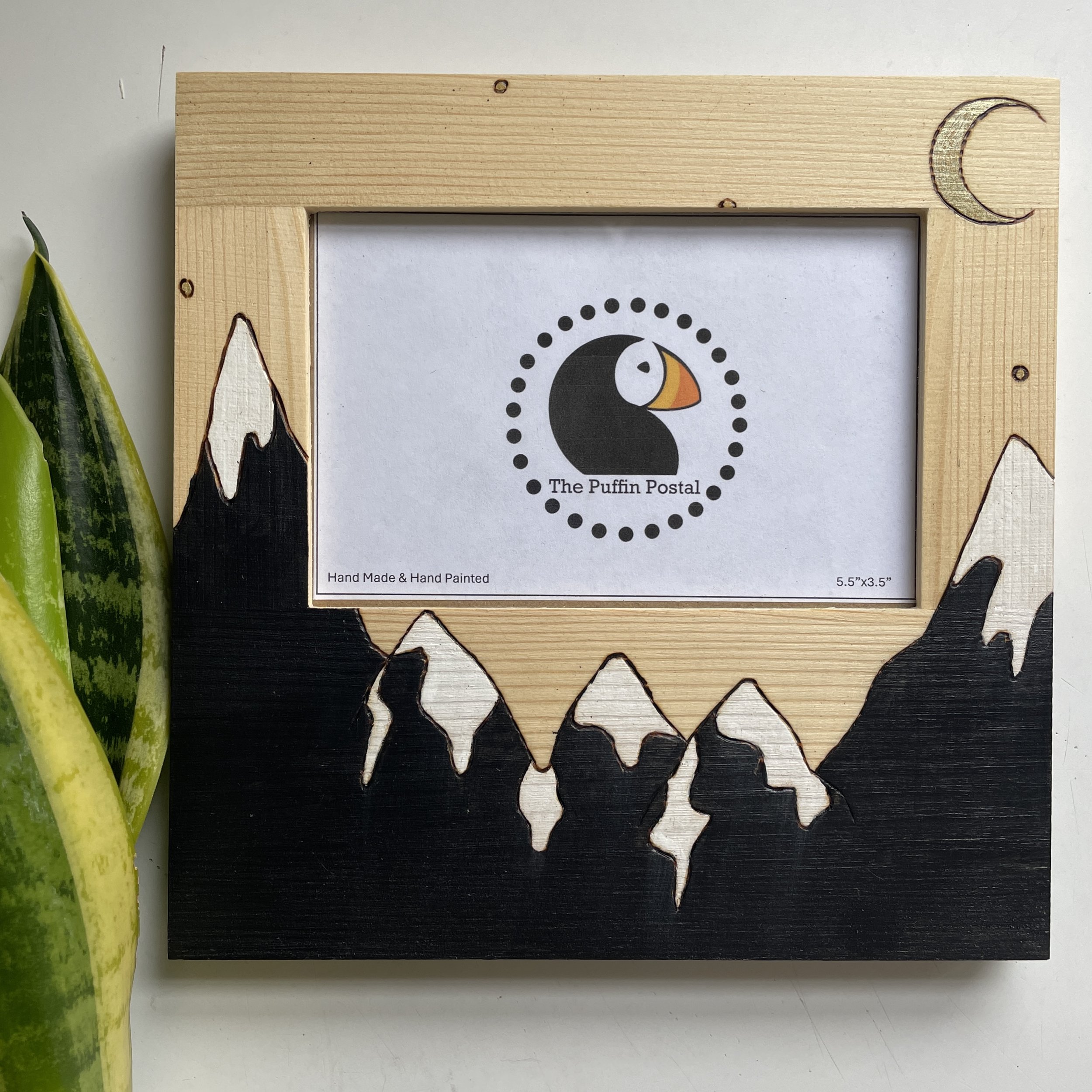 Snowcapped Mountains Frame