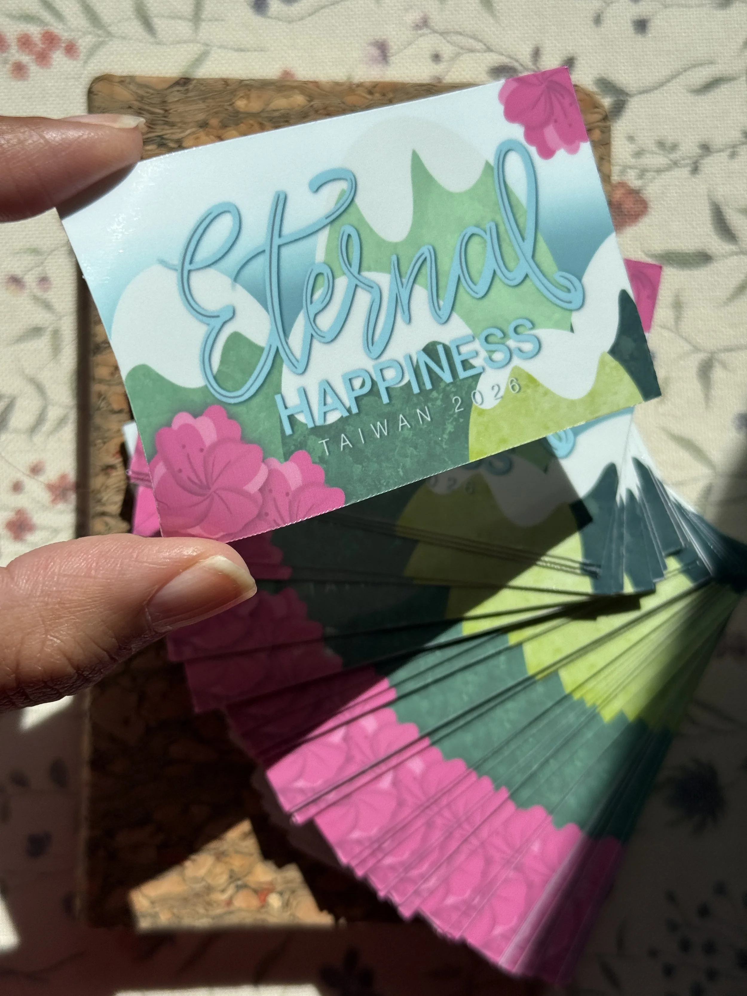 Eternal Happiness Sticker