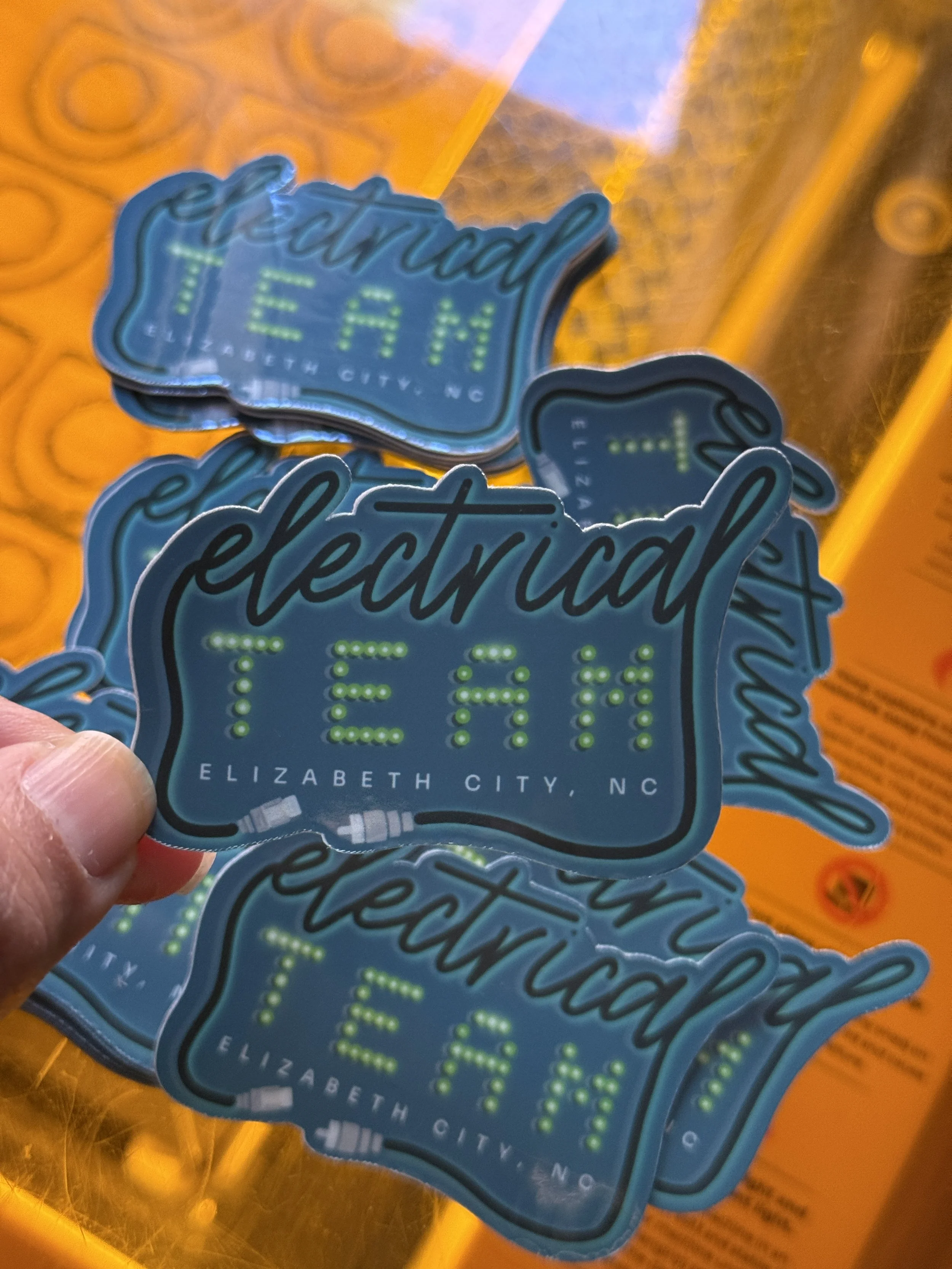 Electrical Team Sticker