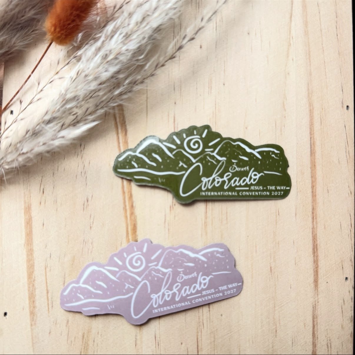 Mountain Sunrise Sticker